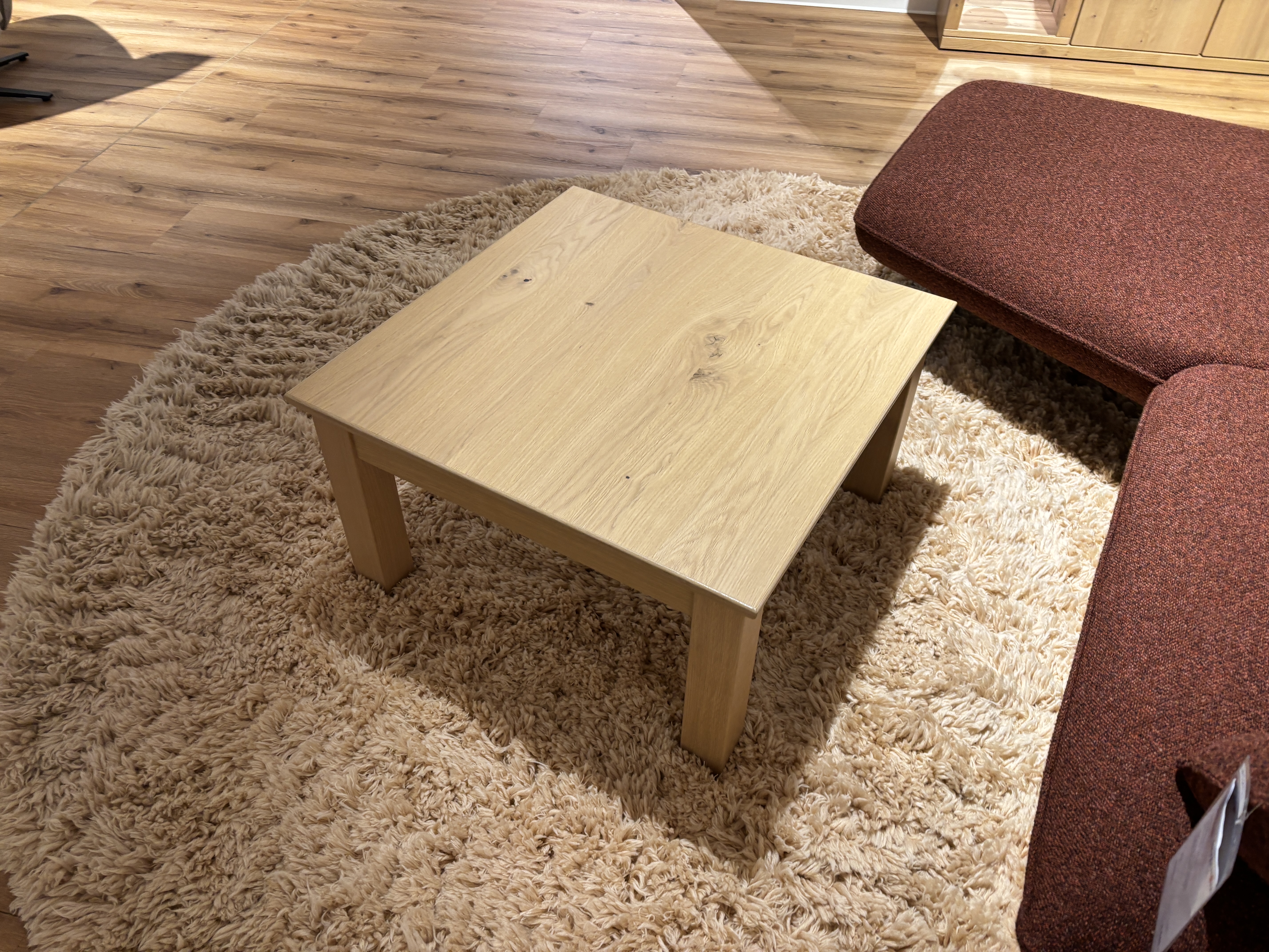 Couchtisch, Asteiche furniert - FRESNO
