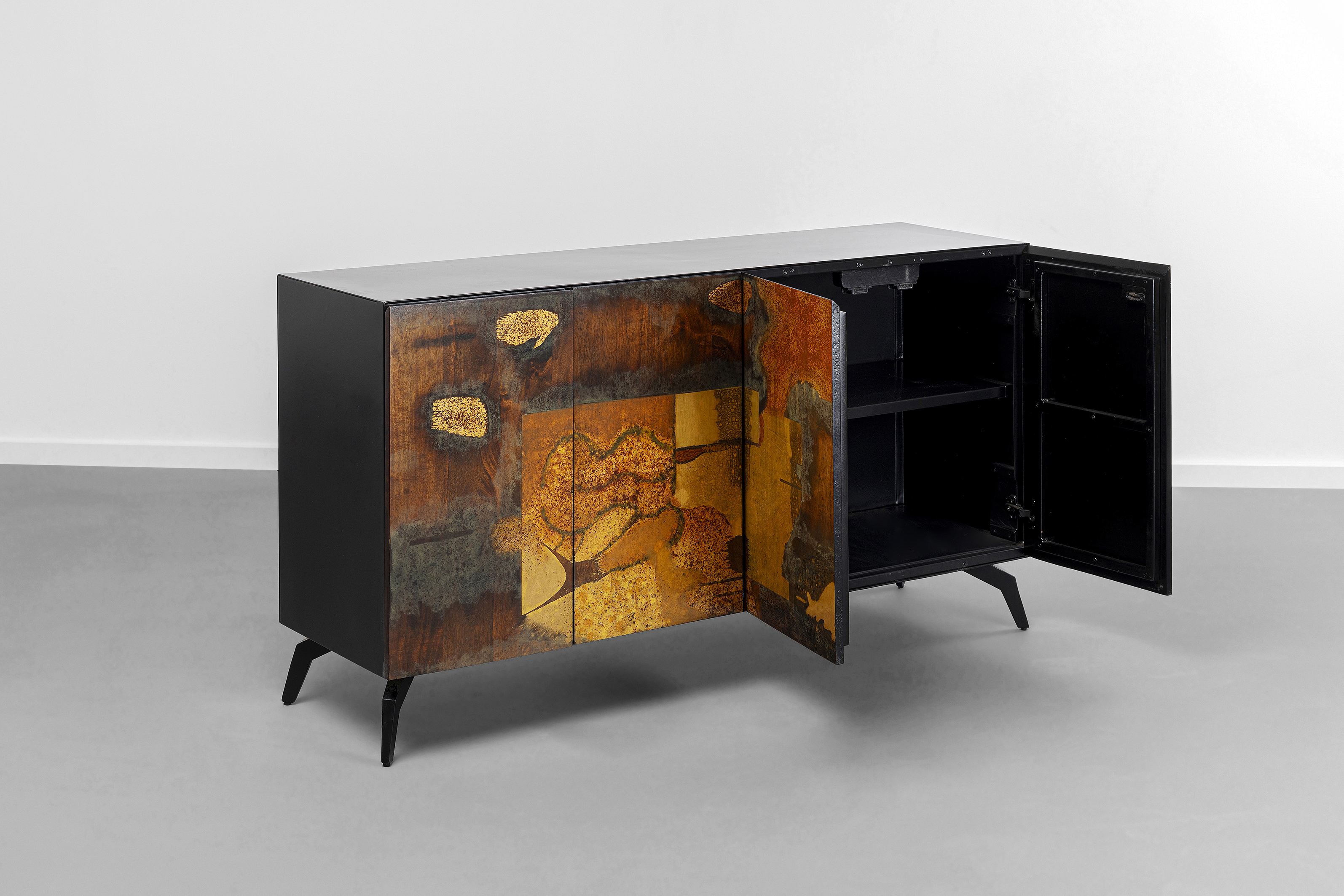 Sideboard Oxy, Mango Massivholz lackiert - Oxy