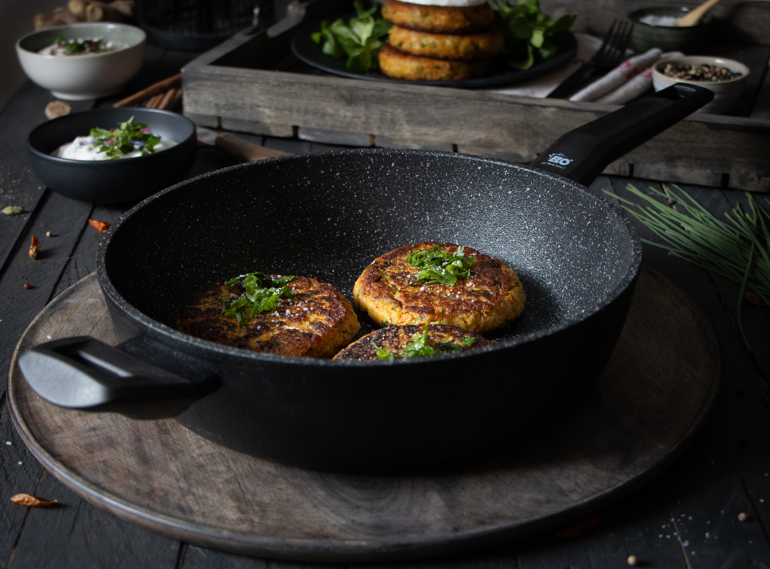 Schmorpfanne Granit Solution - 28cm