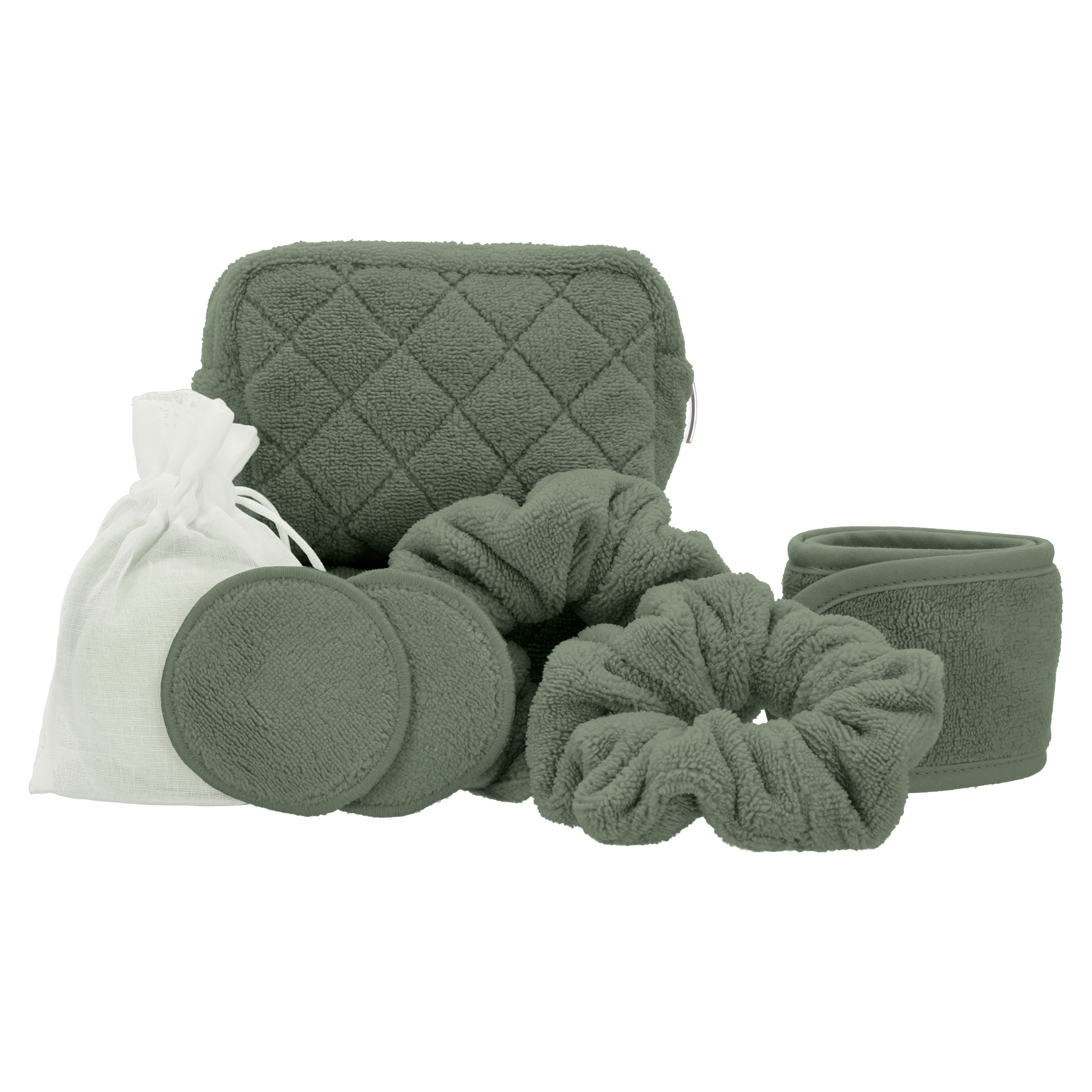 Beauty Bag 10x15x7cm green - Beauty Bag
