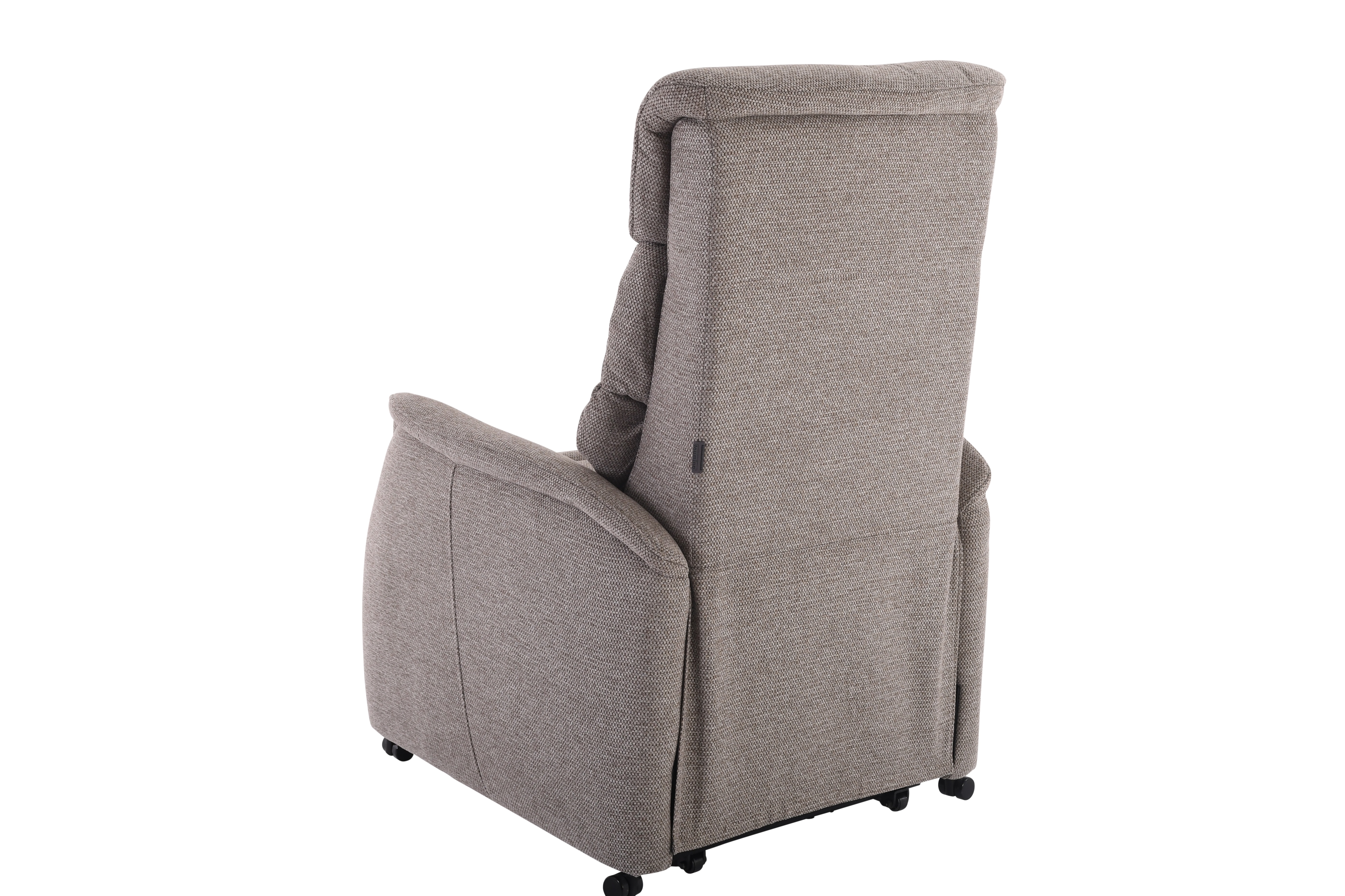 Fernsehsessel, Stoff braun/beige - Marlo
