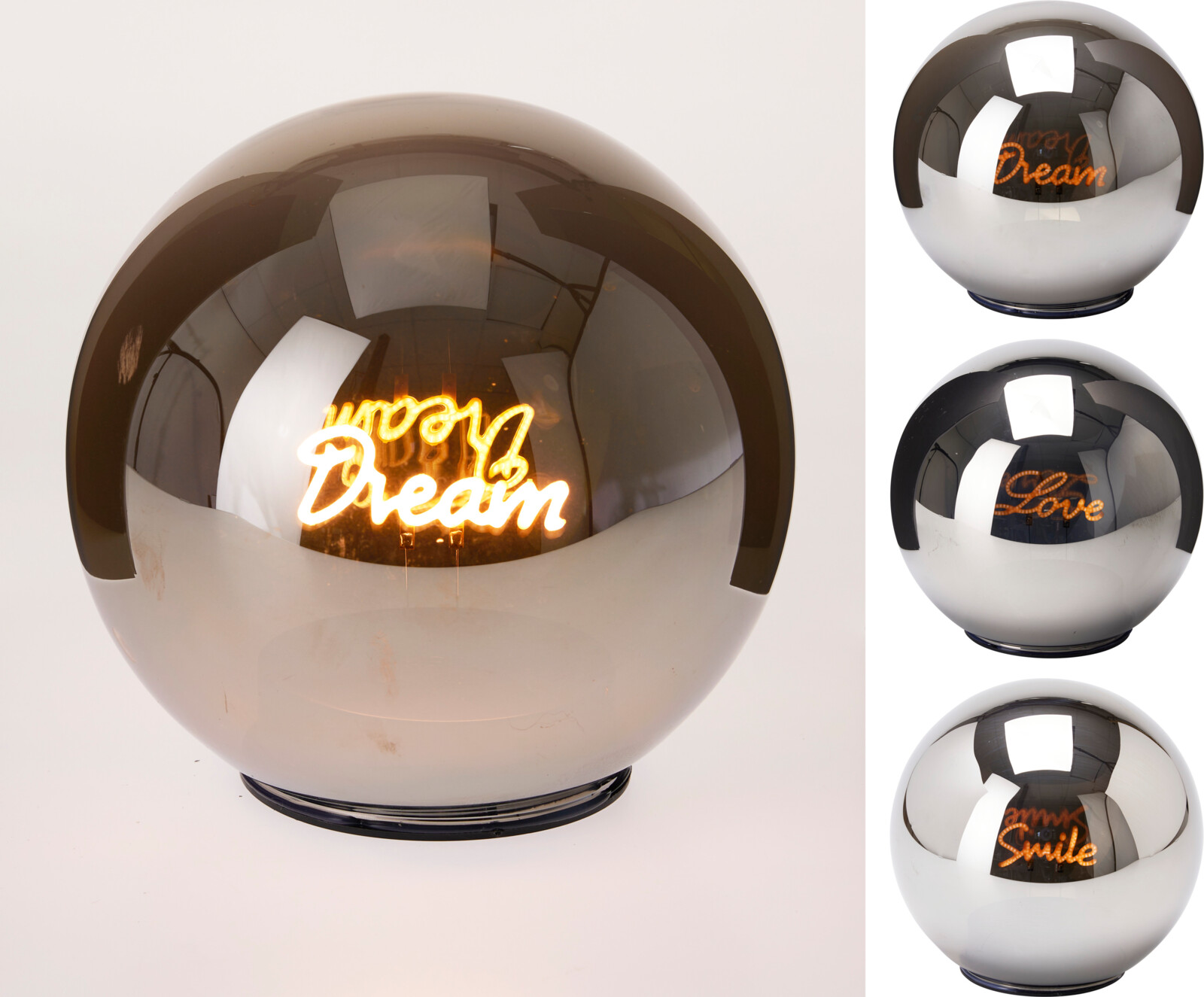 Leuchtball LED 15cm - glas