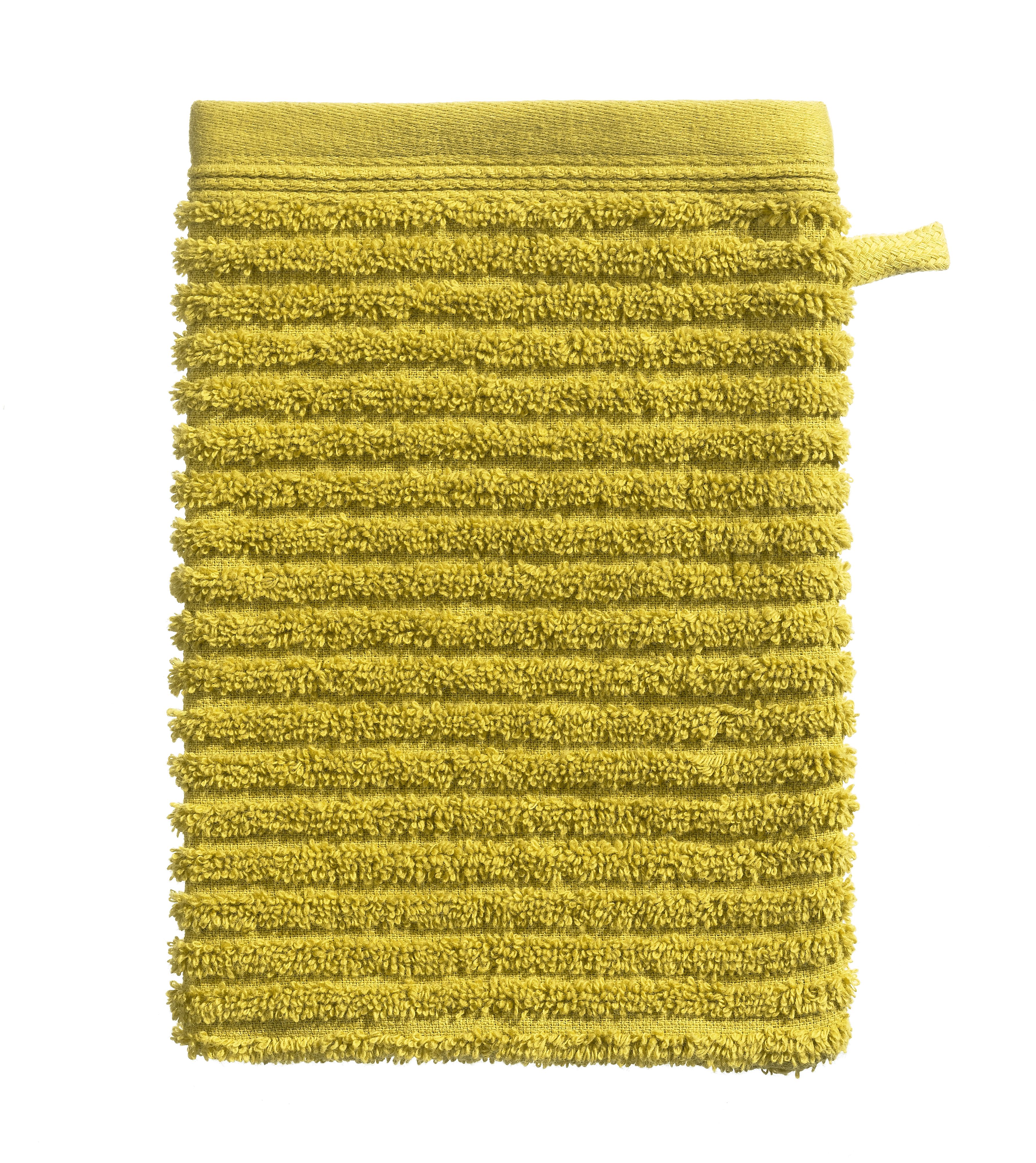 Waschhandschuh Casea Natürlich Almeria, 15x21cm - curry