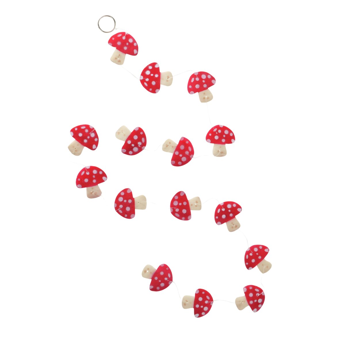 Capiz-Girlande Rospo - L 180,00 cm