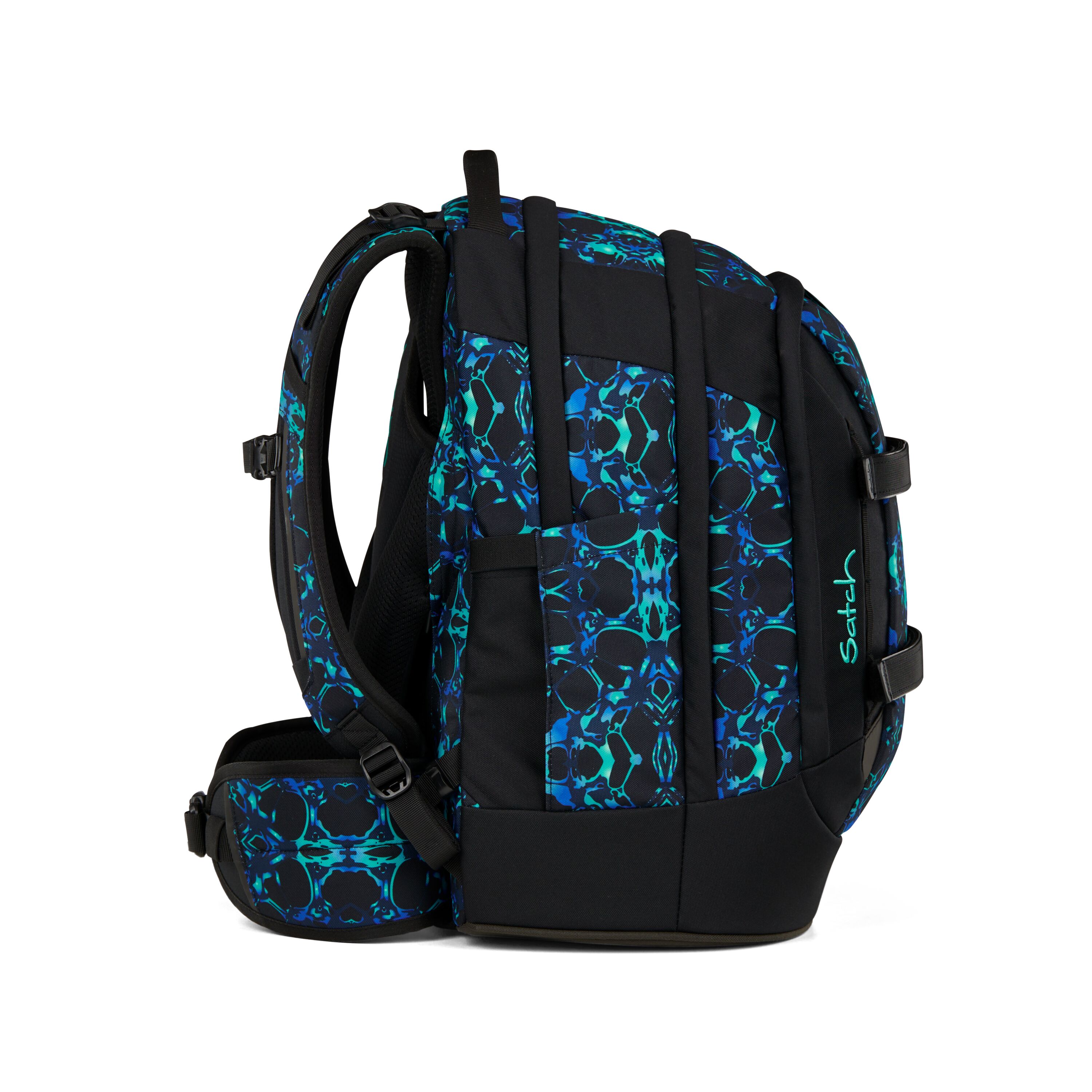 Schulrucksack Caleido Blue - Satch Pack