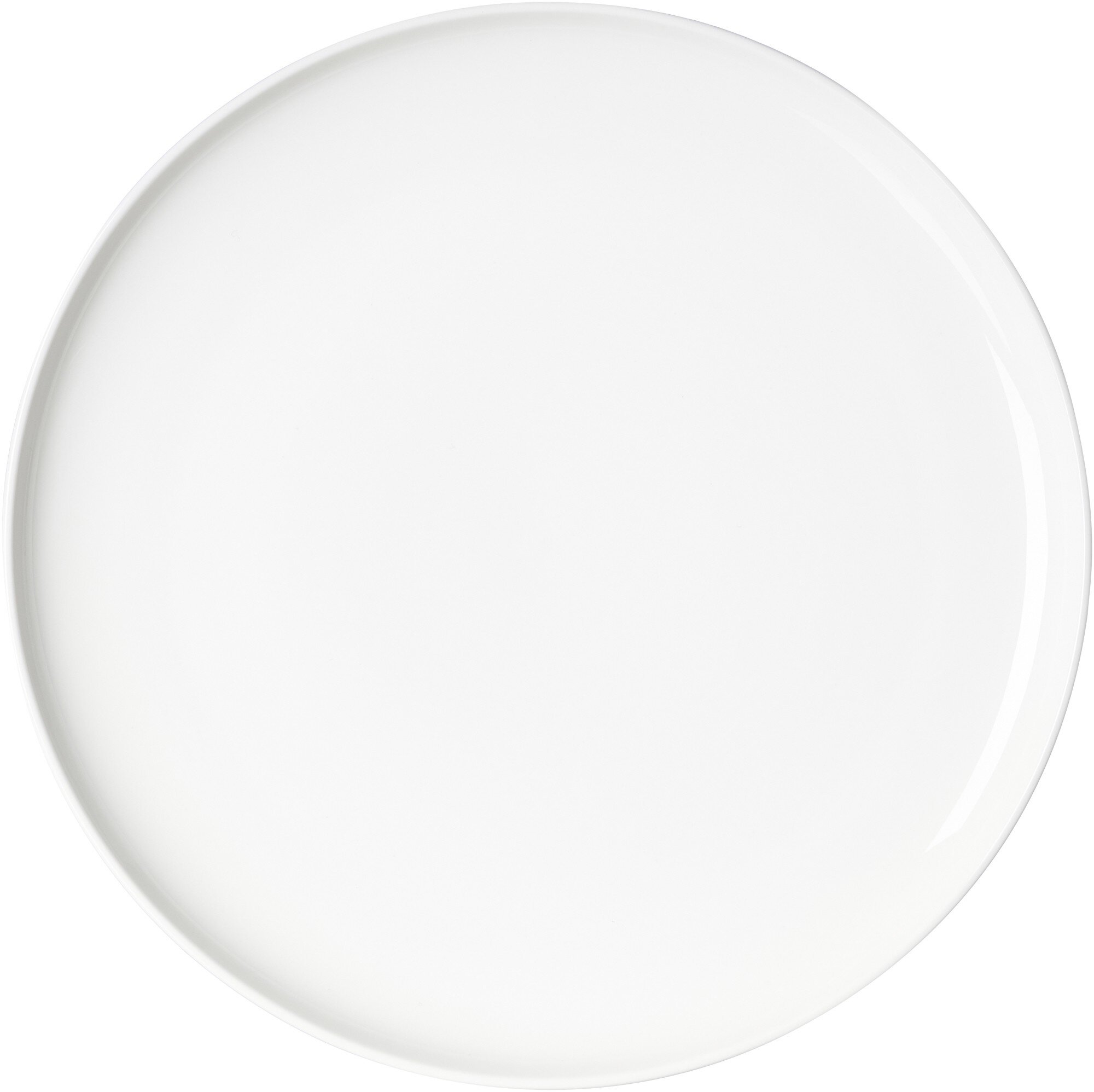 Speiseteller Skagen Weiss 26,5 cm - Porzellan, spülmaschinenfest, rund, weiß