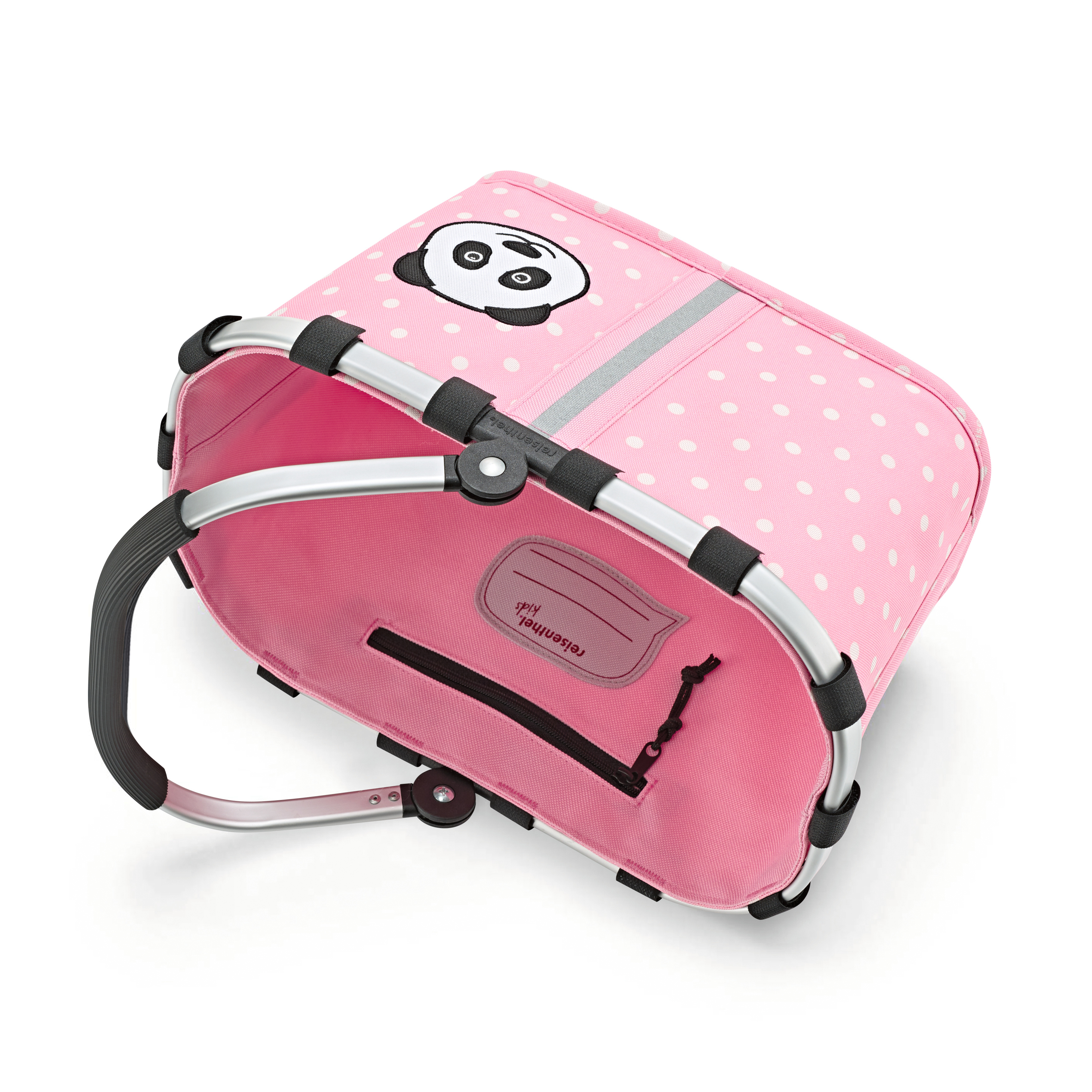 reisenthel, Einkaufskorb carrybag XS - kids panda dots pink