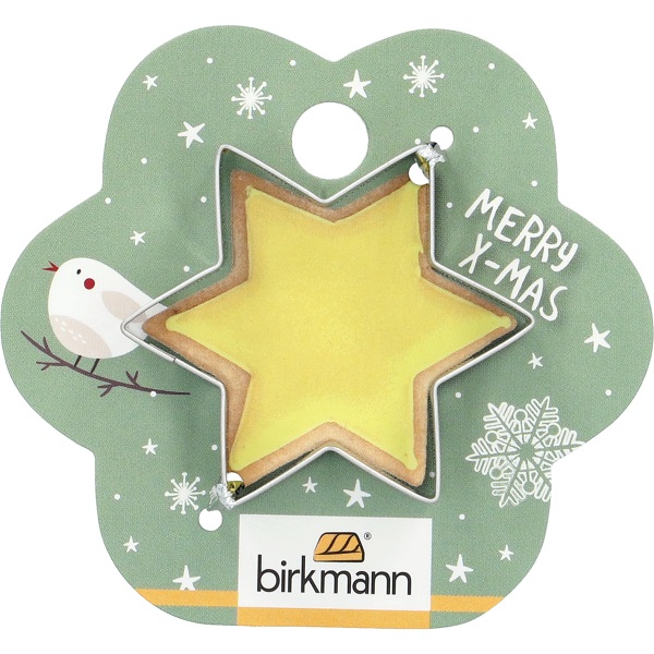 Ausstechform Stern - 5,3 cm,  Edelstahl