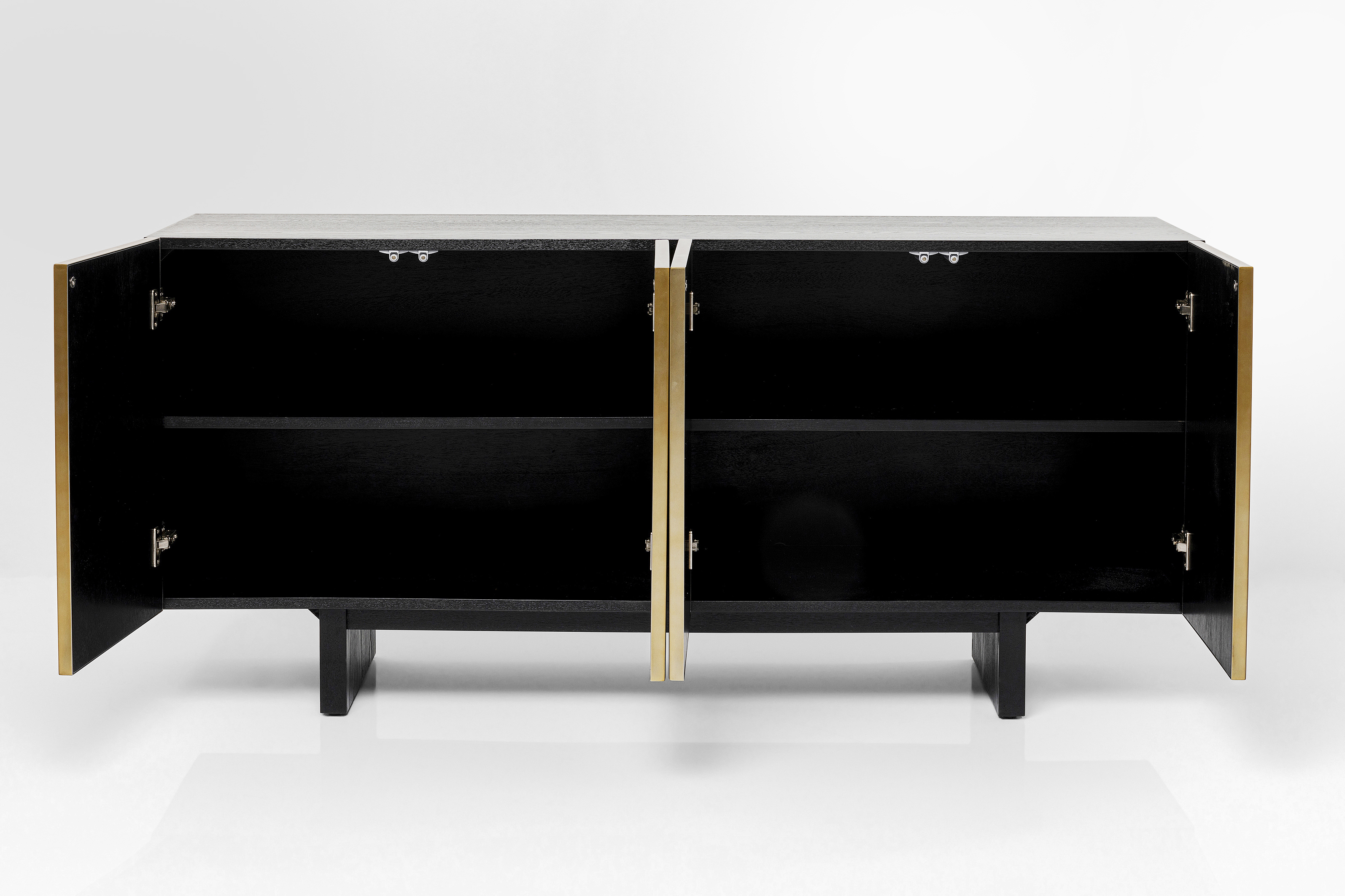 Sideboard Prezioso, Esche furniert, 4 Türen - Prezioso