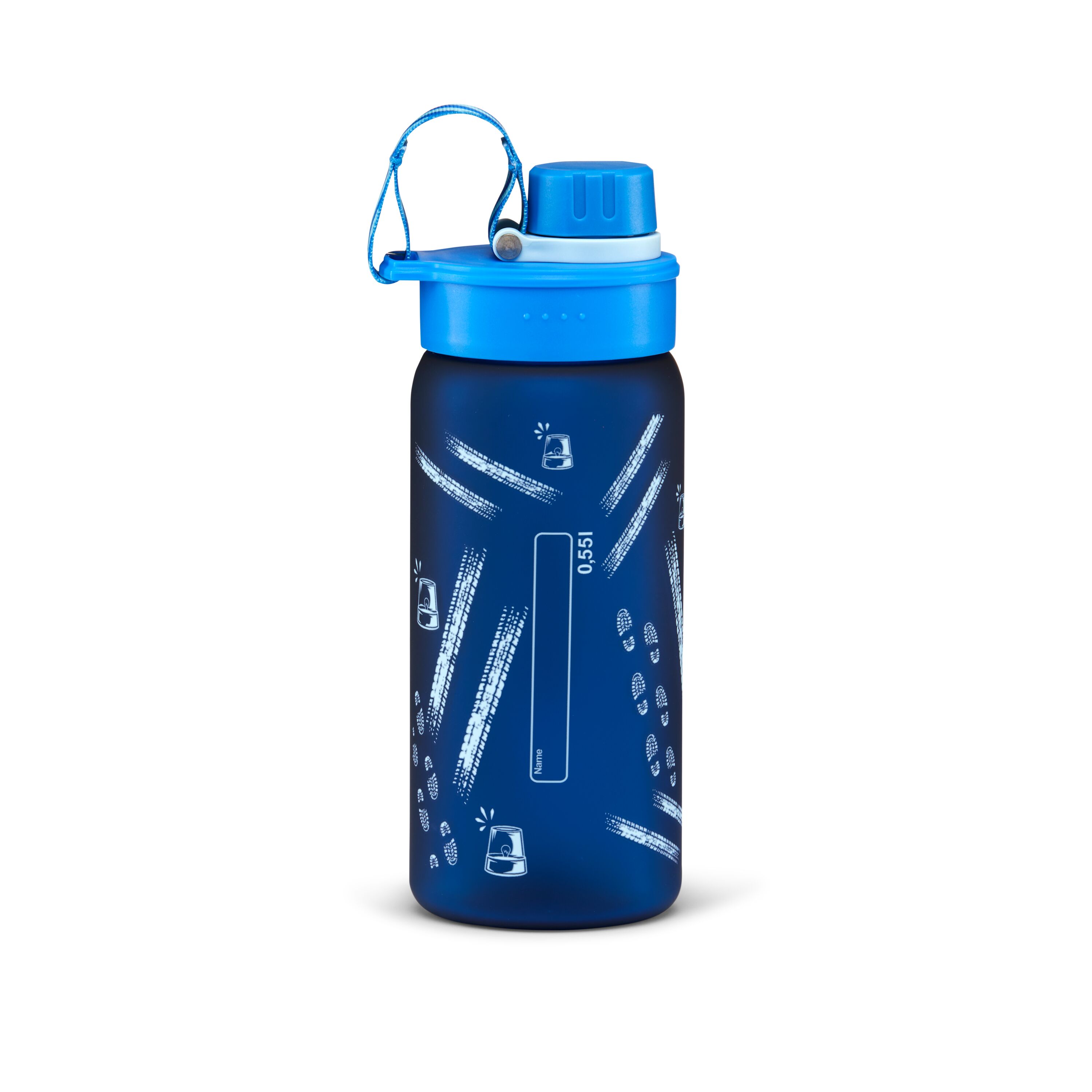 egobag Trinkflasche, Blaulicht - ergobag