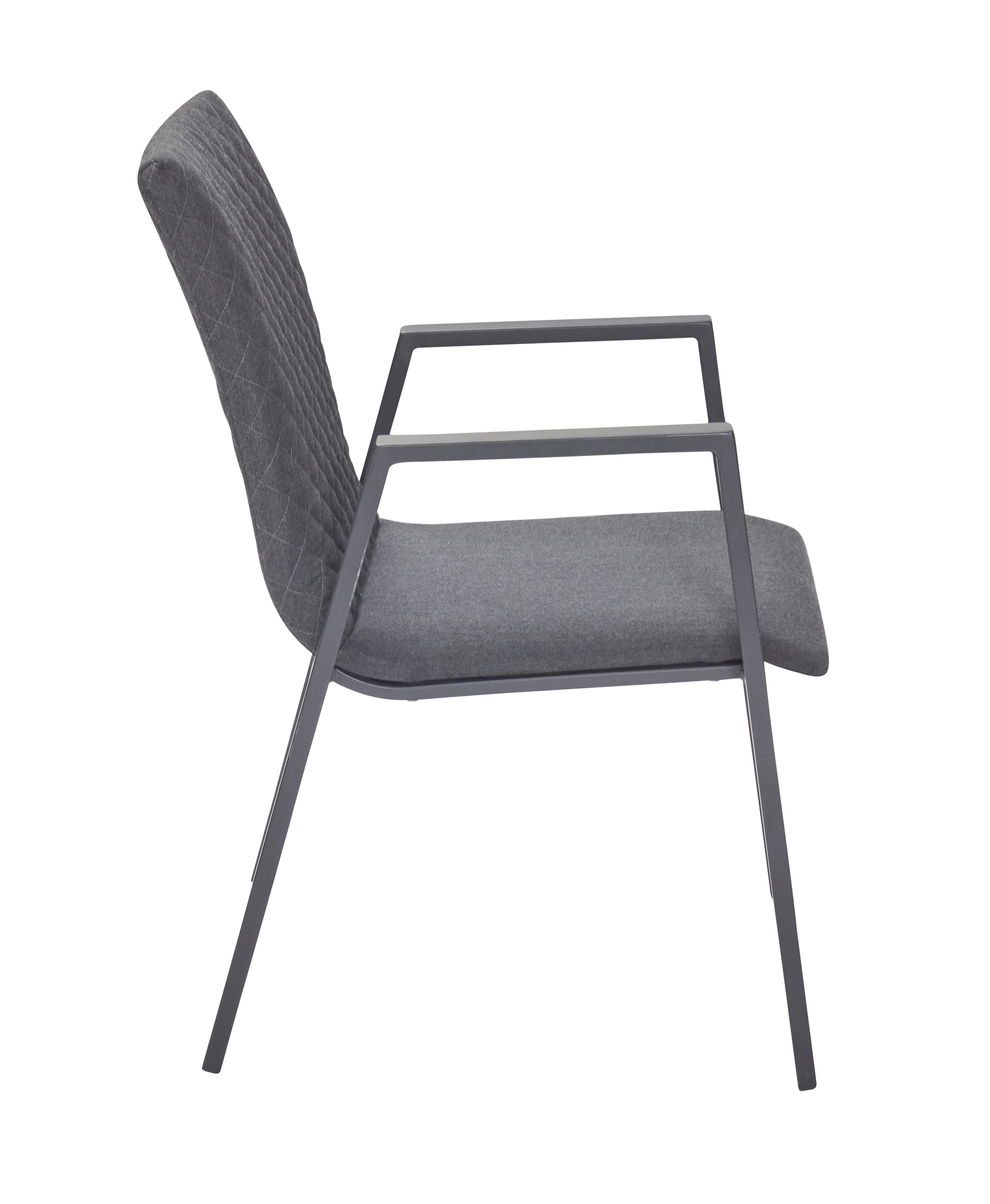 Stuhl, Outdoor, Alu, Sitz + Rücken Stoff - Galomo