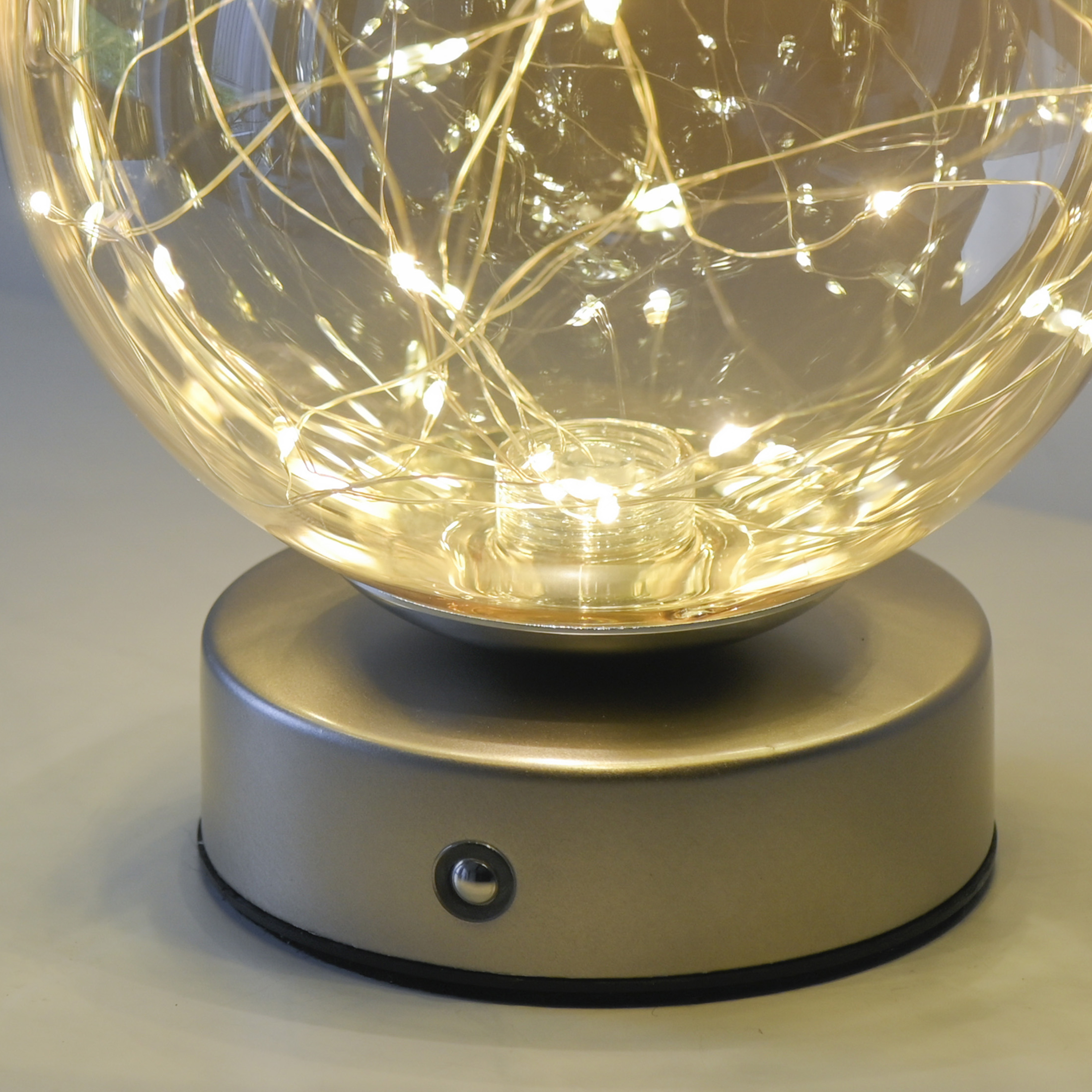 Tischleuchte FADAS - bronce, Akku, inkl. USB-Kabel