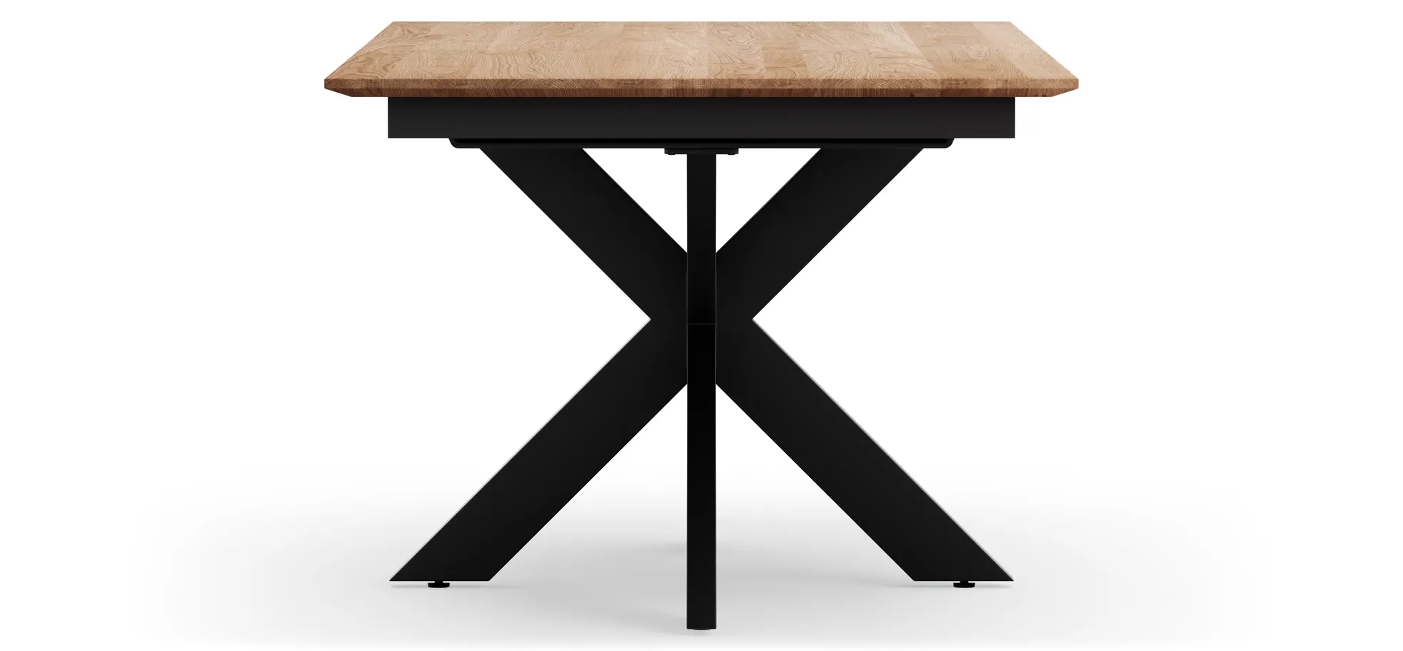 Esstisch, ausziehbar, Wildeiche geölt - Liora