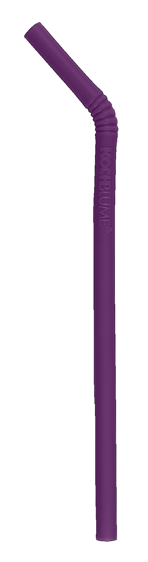 Trinkhalme 6er-Set + Bürste - lila