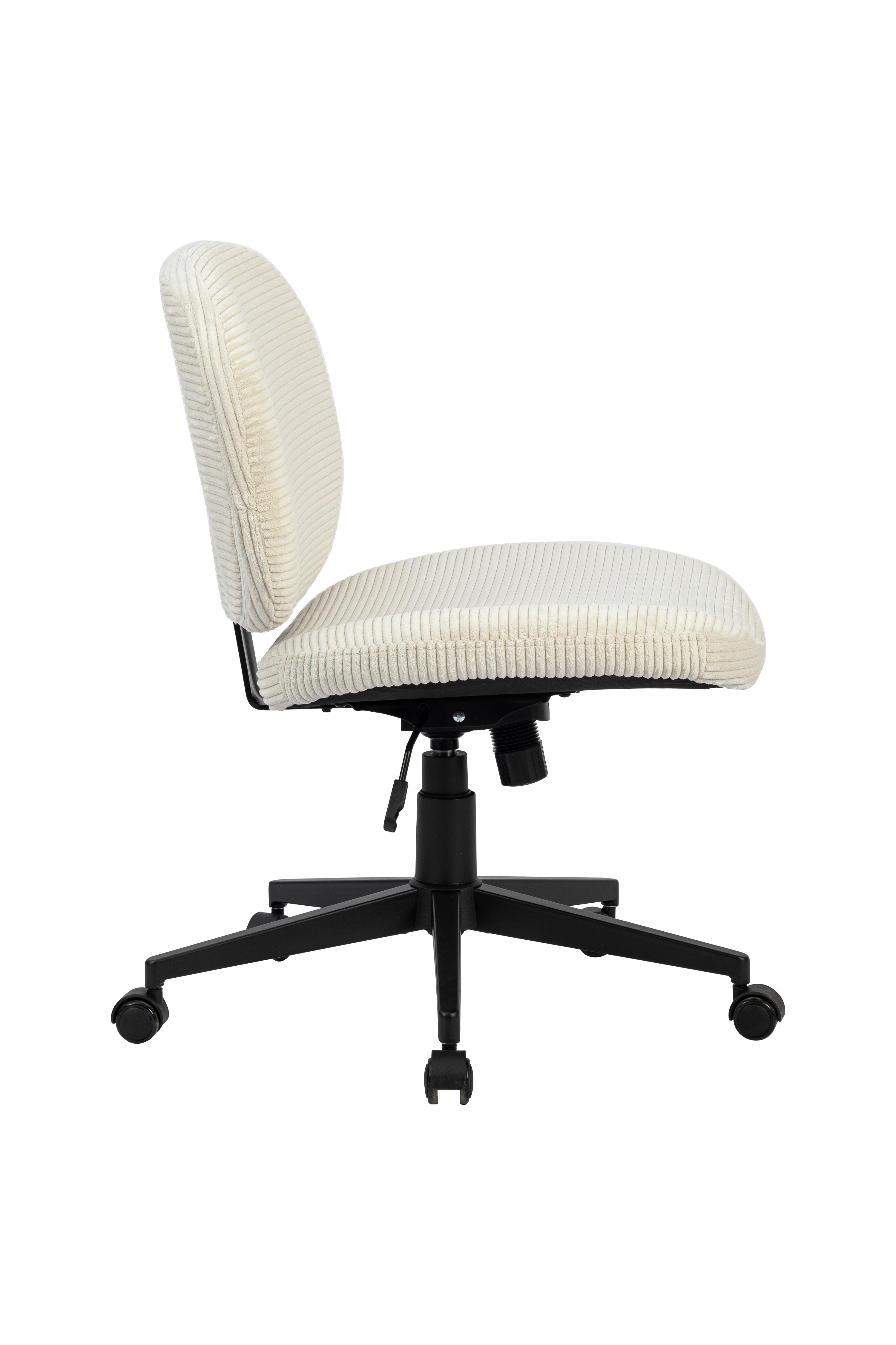 Drehstuhl, Cord creme - Deele