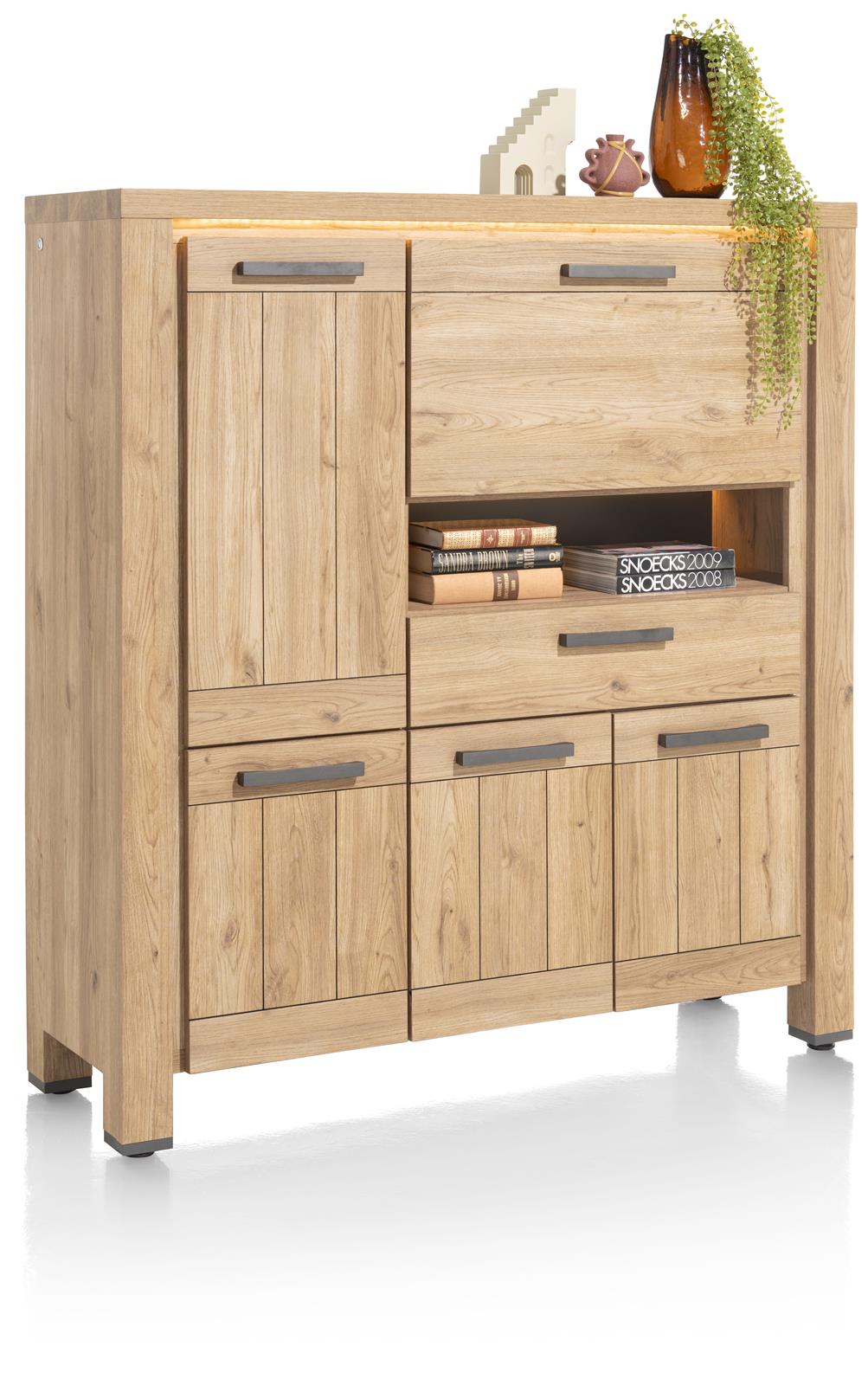 Highboard, Eiche - Delmonte