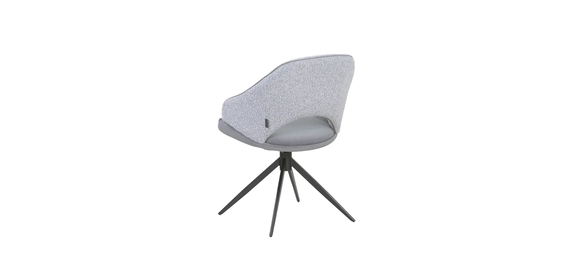 Vierfußstuhl, grau - Meriem