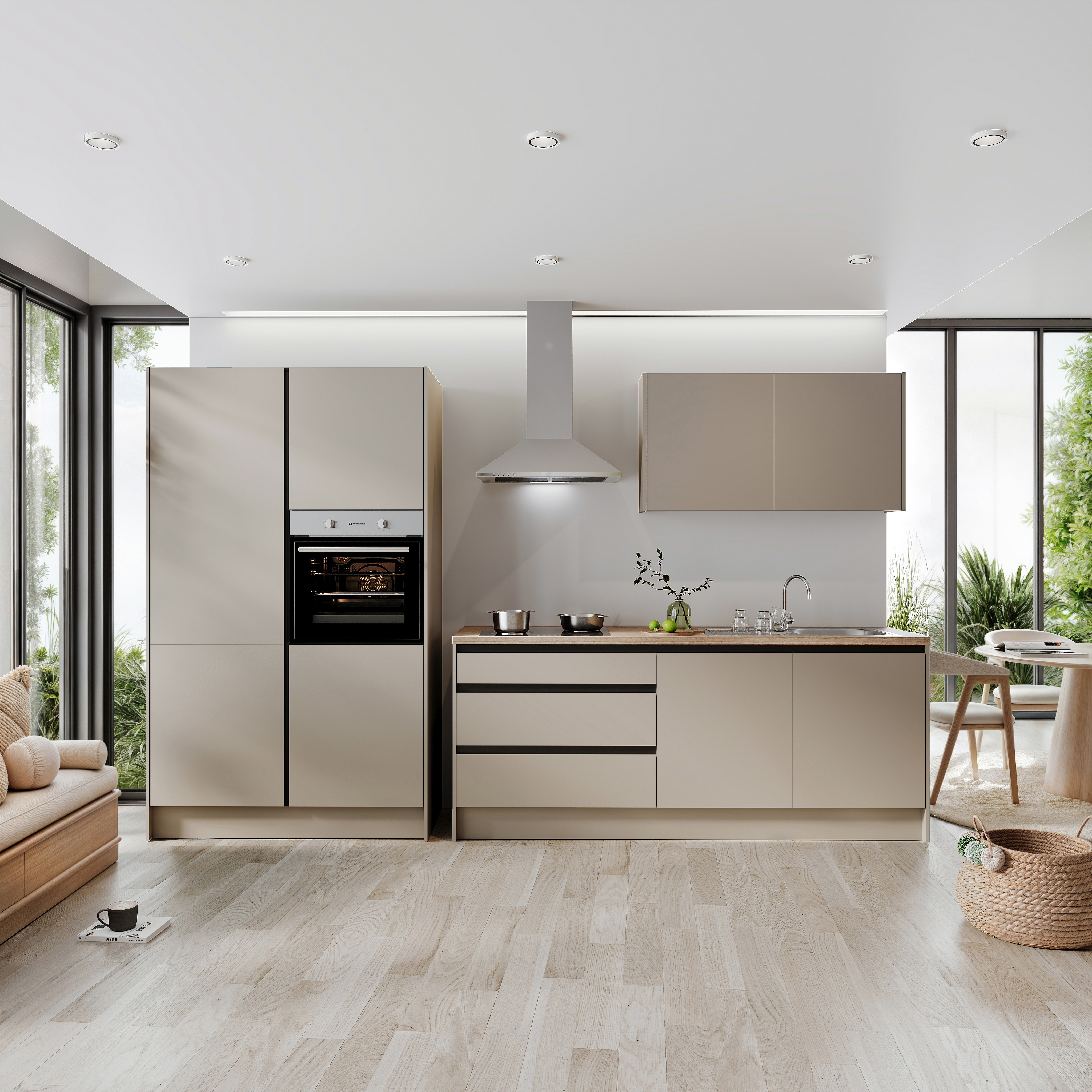 Küchenblock, Kaschmirgrau  - MyStyle 9006