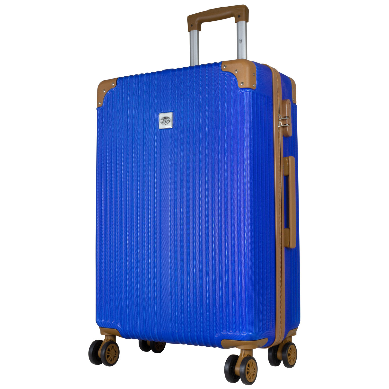 Koffer Barbados, mittel - 67cm, doppelräder, blau