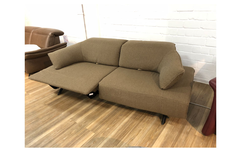 Sofa 2,5-sitzig, Stoff Oasisbronze - Mykon 655