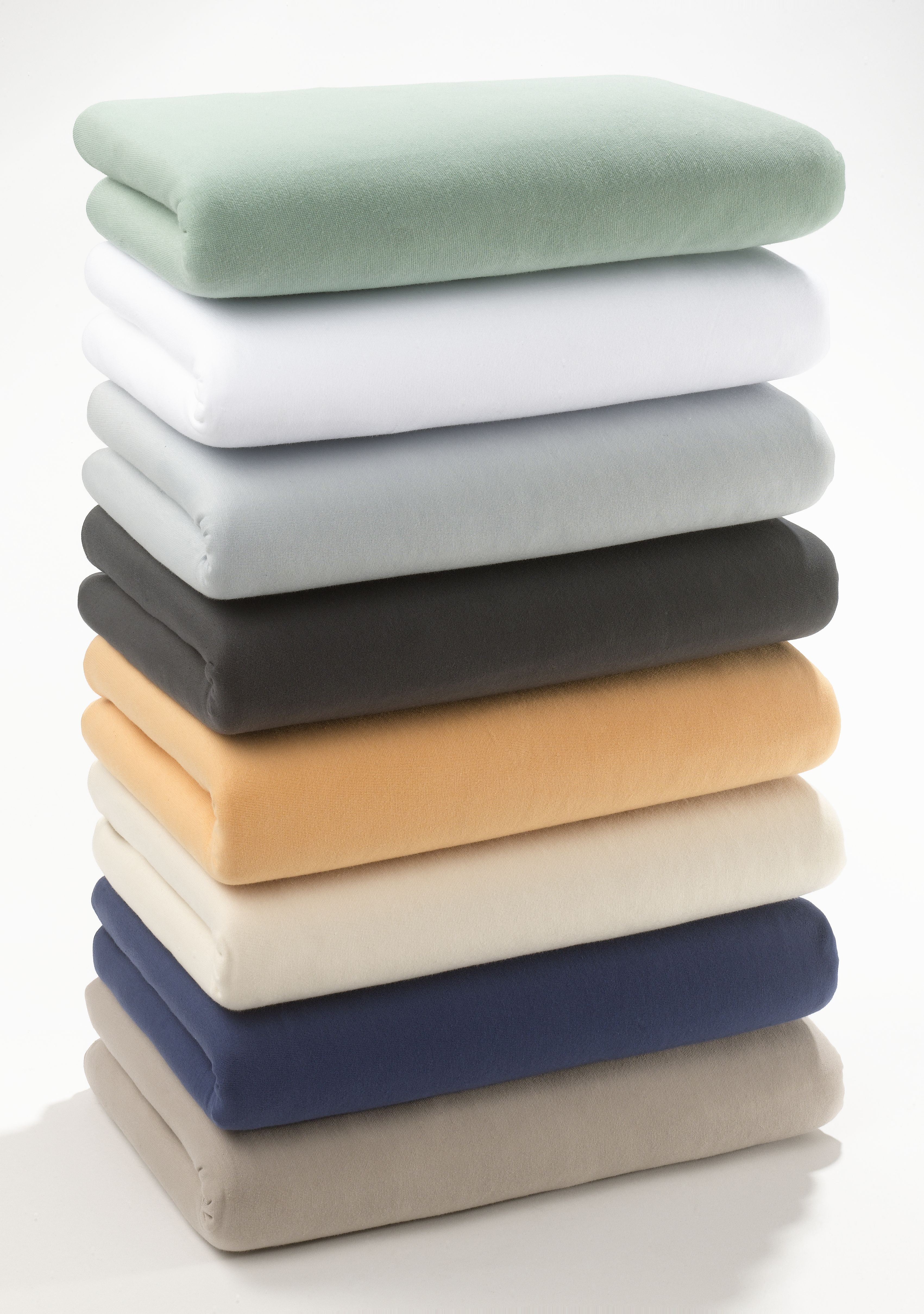 Spannbetttuch Casea Natürlich Madrid - 160x220cm, Graphit