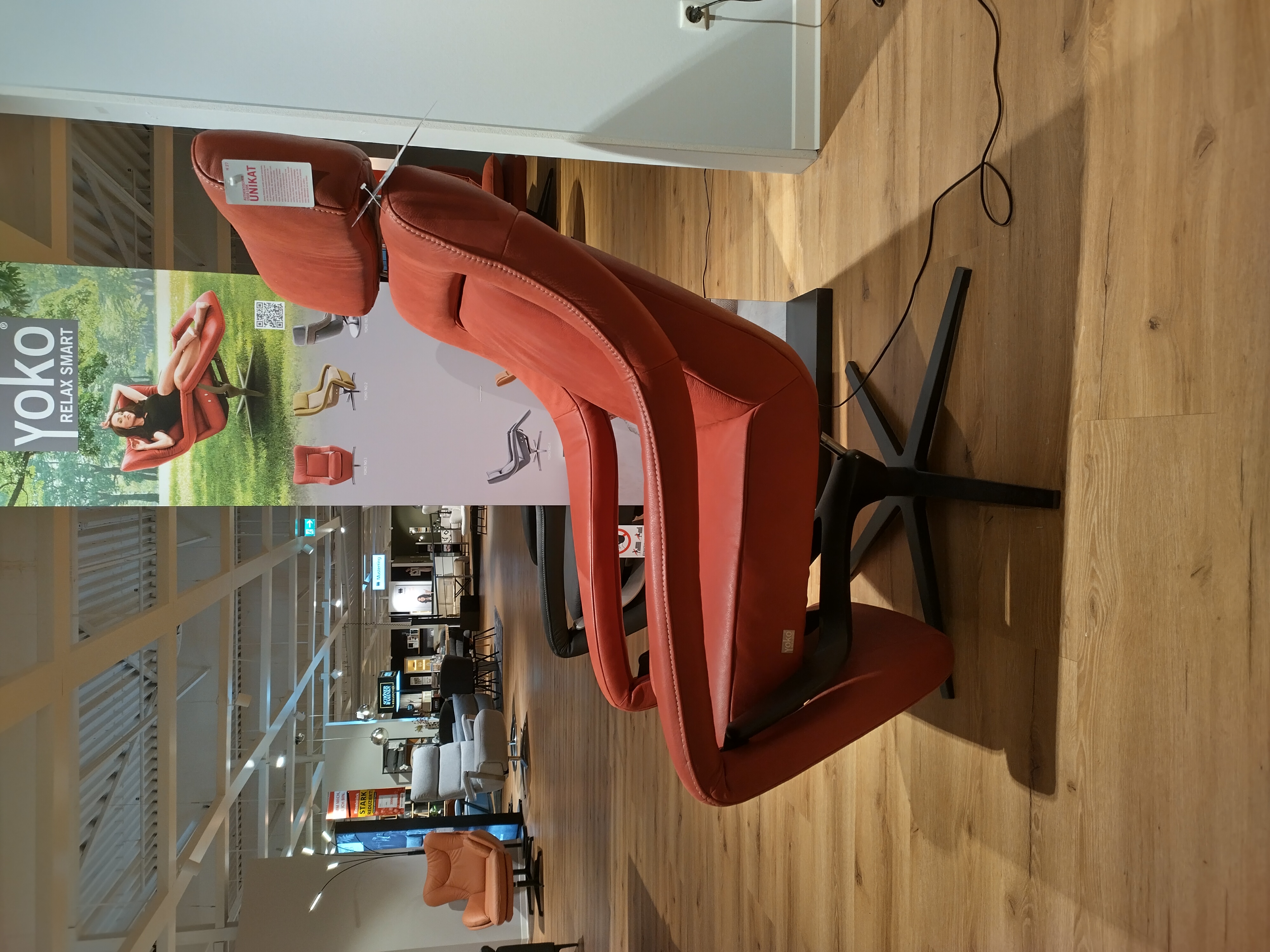 Funktionssessel NO.3, Leder Chilli - LS 957122