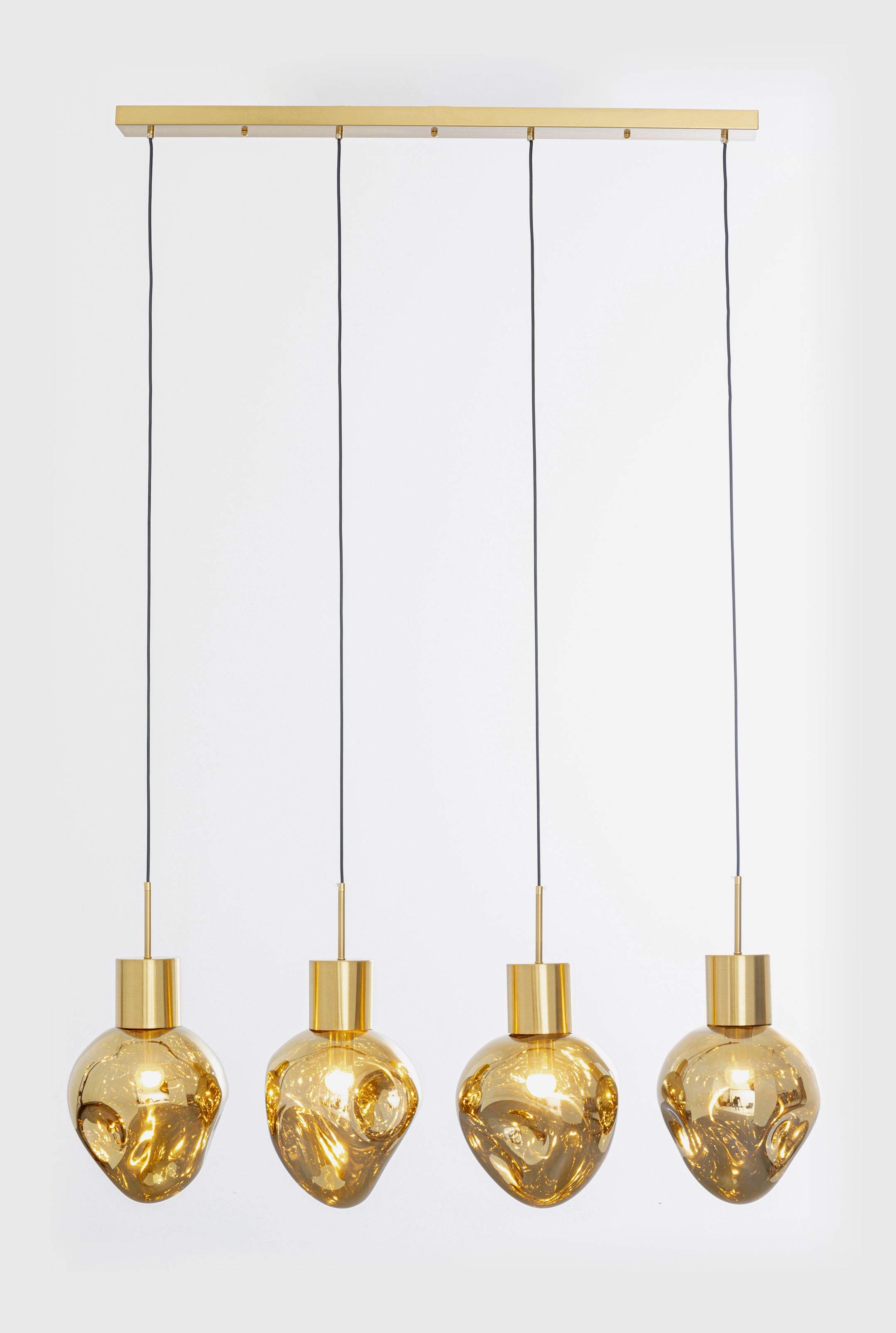 Pendelleuchte, goldfarben - Supernova