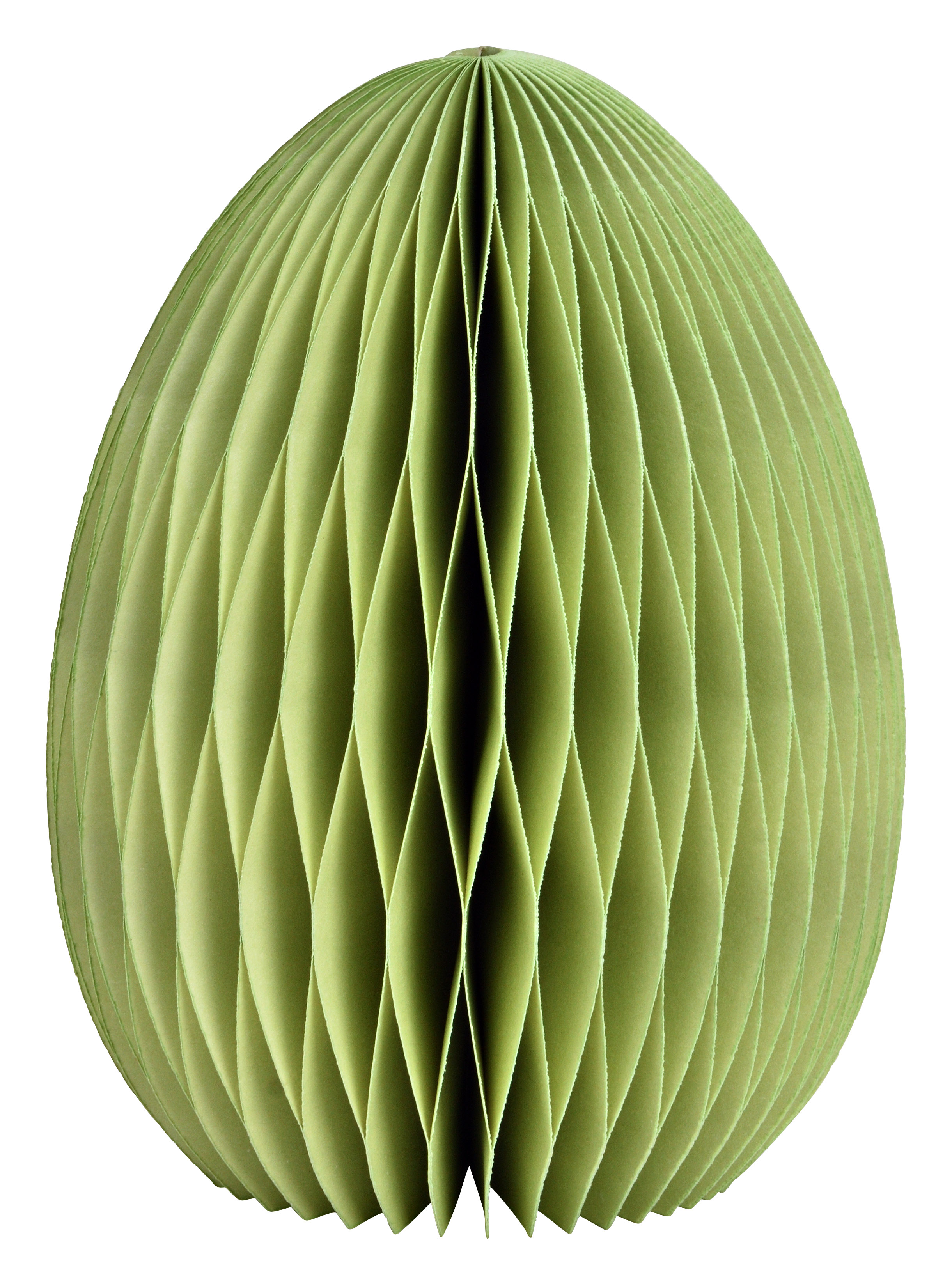 Osterei Honeycomb - papier, grün, 11x15cm