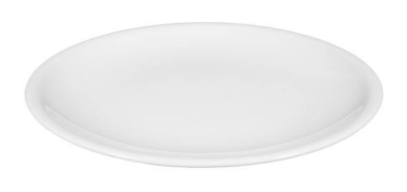 Speiseteller, - Compact UNI 7 weiß