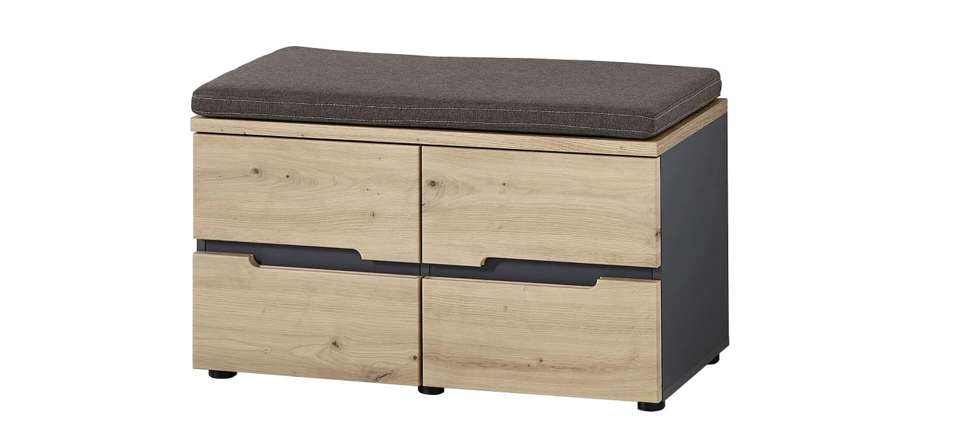 Garderobenbank, Artisan Eiche MDF - Ilario