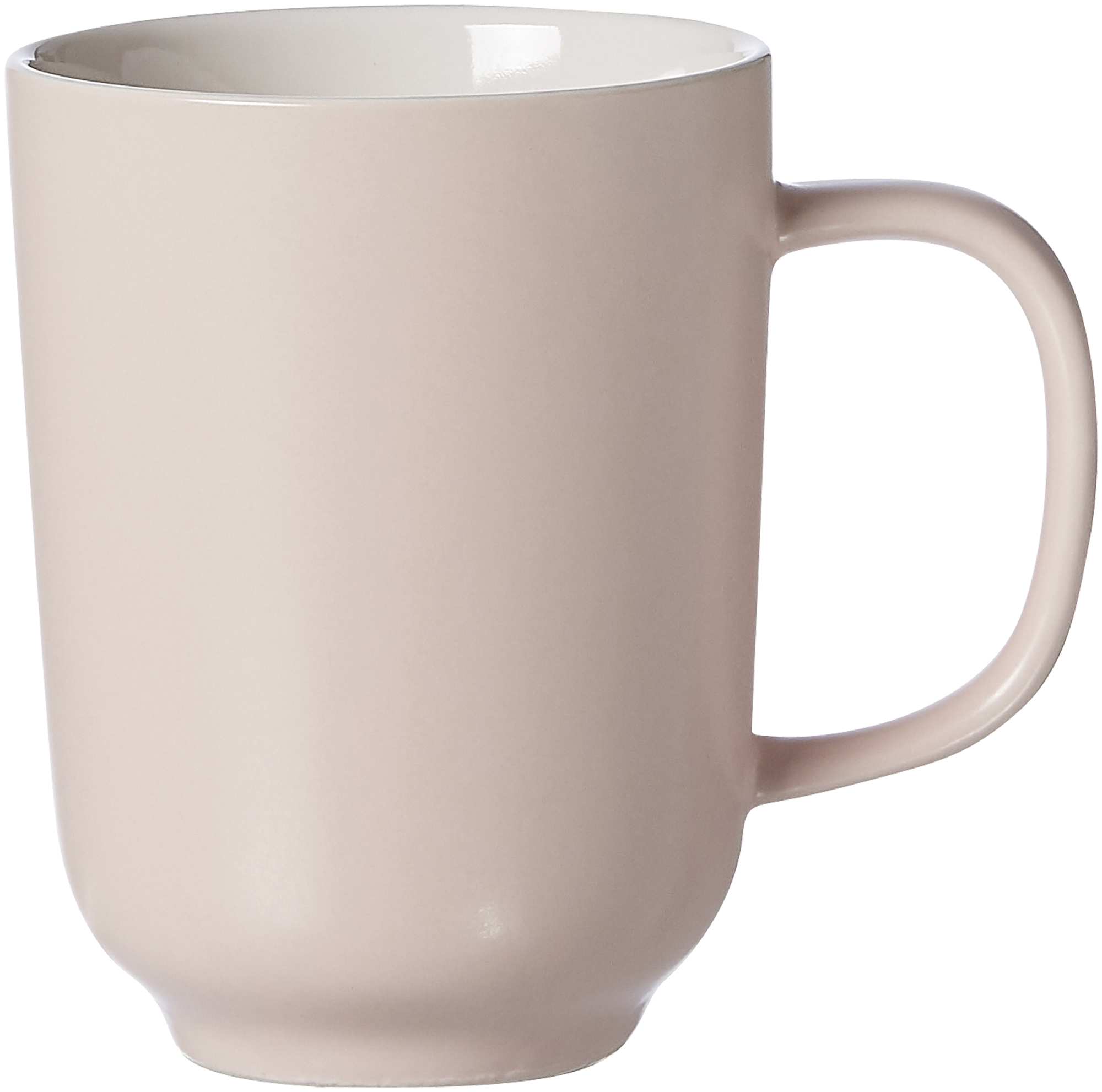 Henkelbecher Jasper Rose 285 ml - Steinzeug, spülmaschinenfest, zylindrisch, rosa