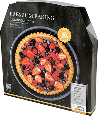 Obstbodenform, Ø 30 cm, Premium Baking - Höhe 4,5 cm