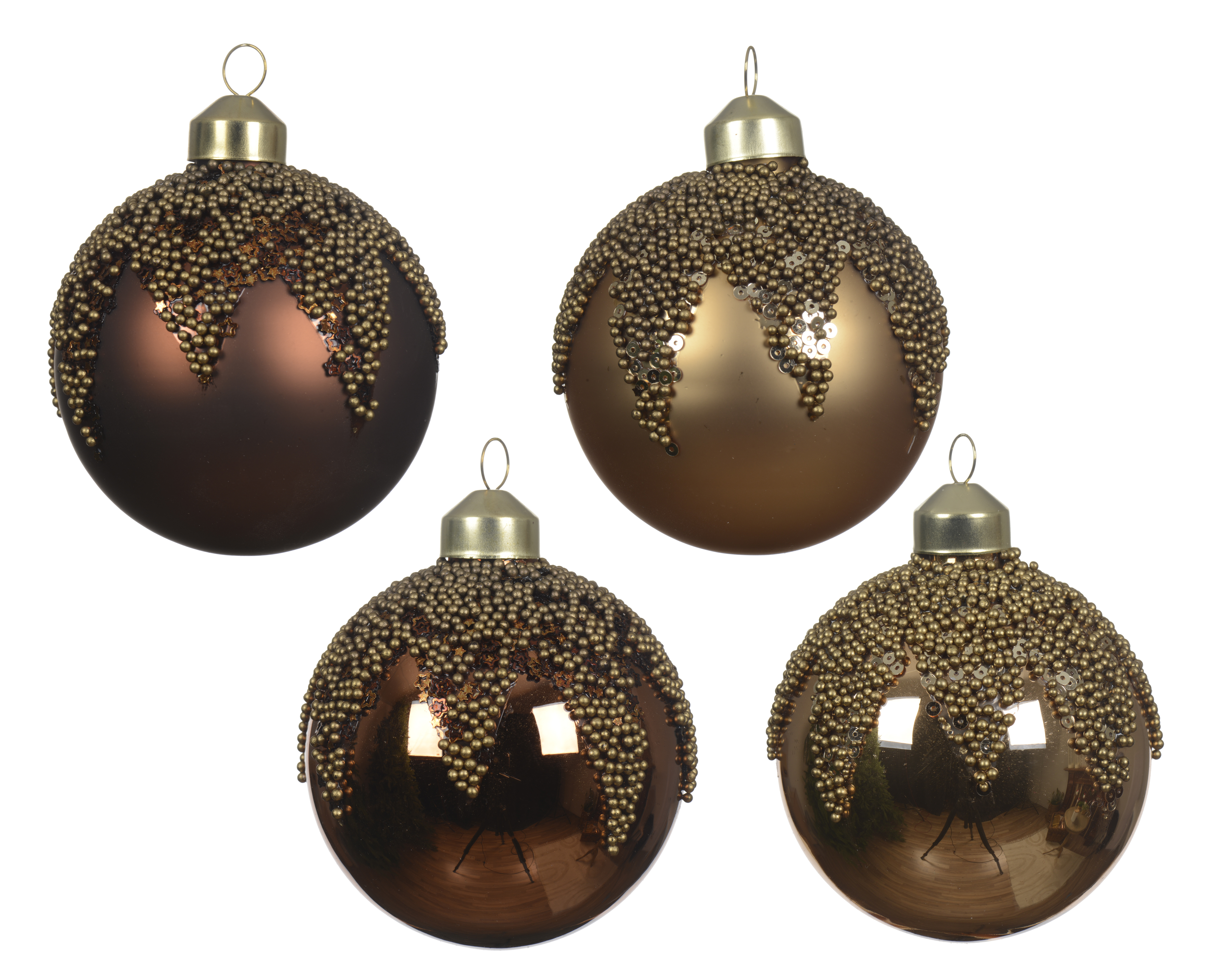 Kugel - sortiert, Glas, Ø8cm