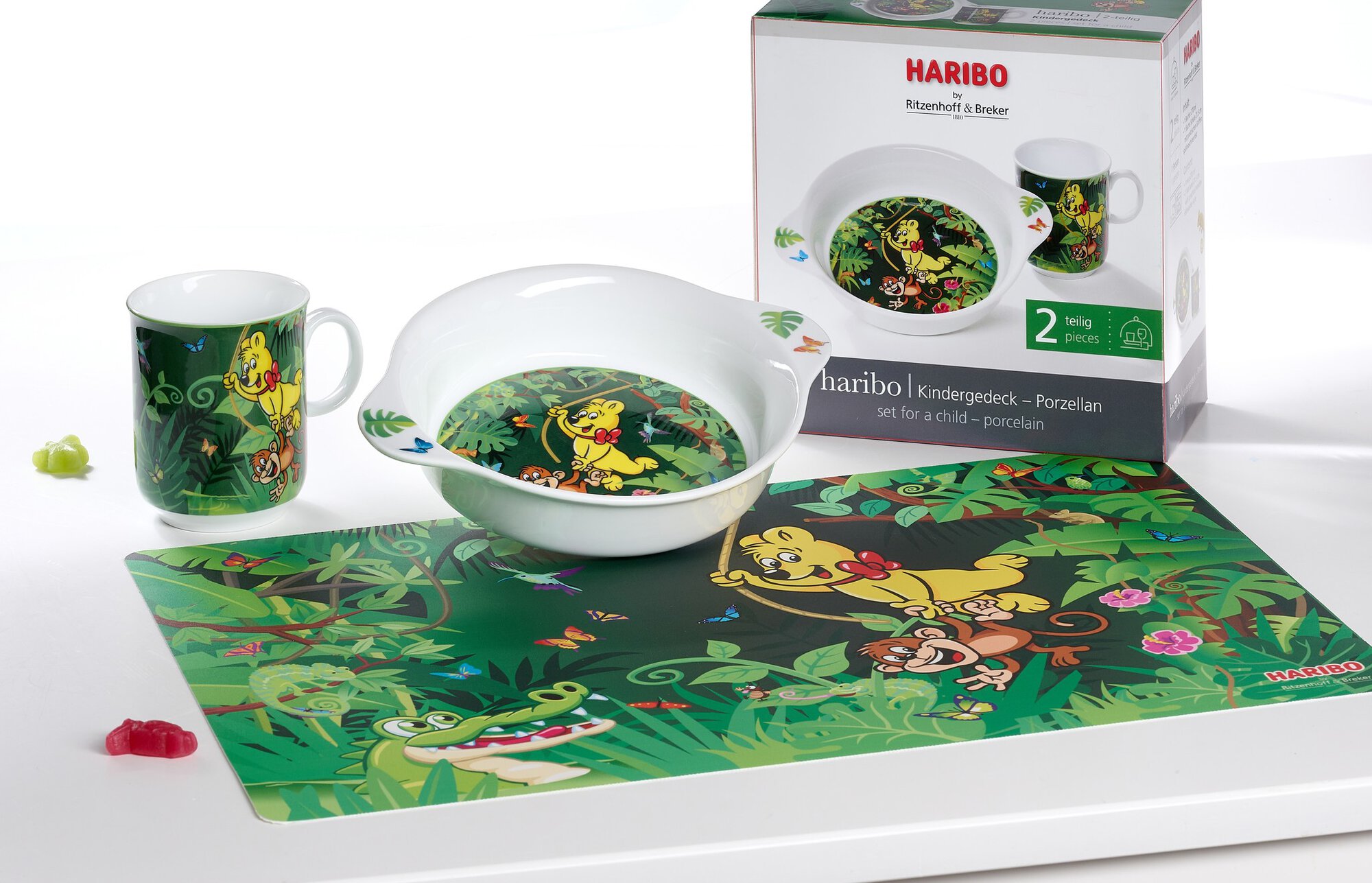 Tischset HARIBO - 45 x 30 cm Jungle
