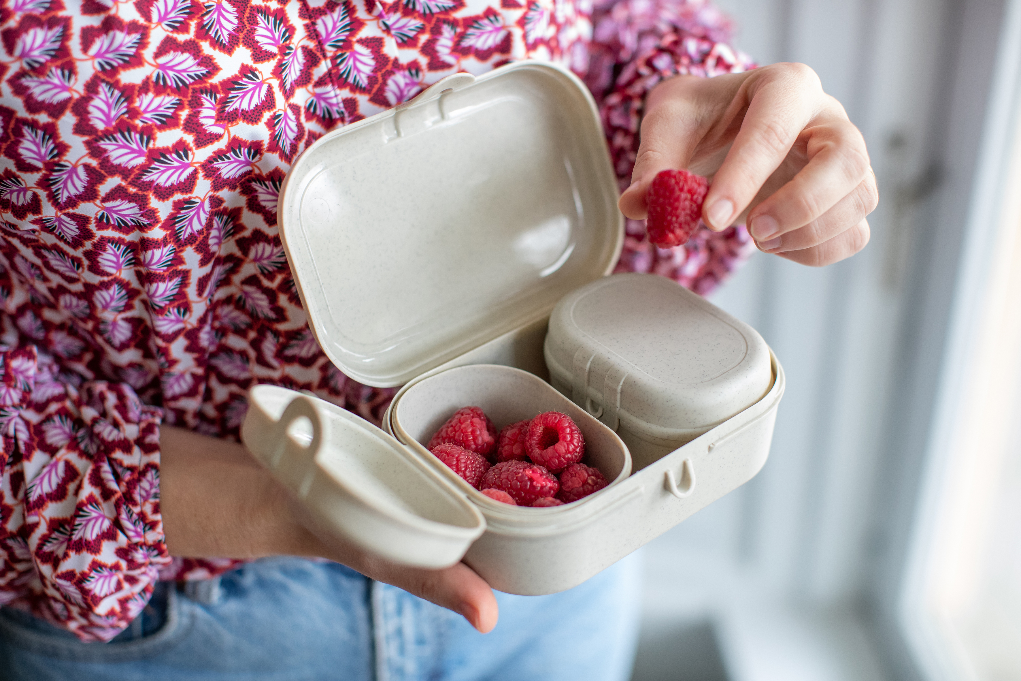 Lunchbox-Set, nature desert sand - 3-teilig, umweltfreundlich, 100% CO2-neutral