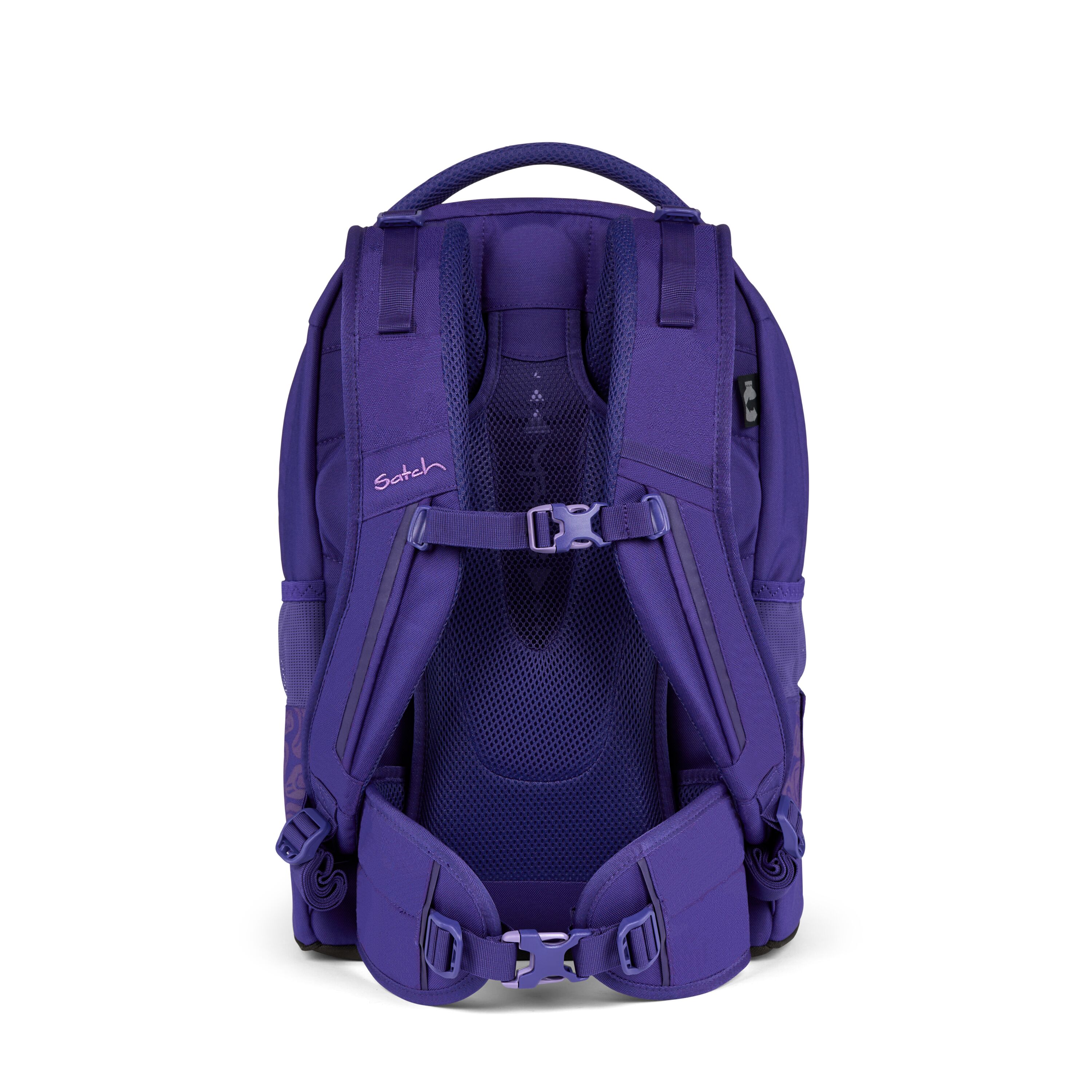 Schulrucksack Bright Faces  - lila