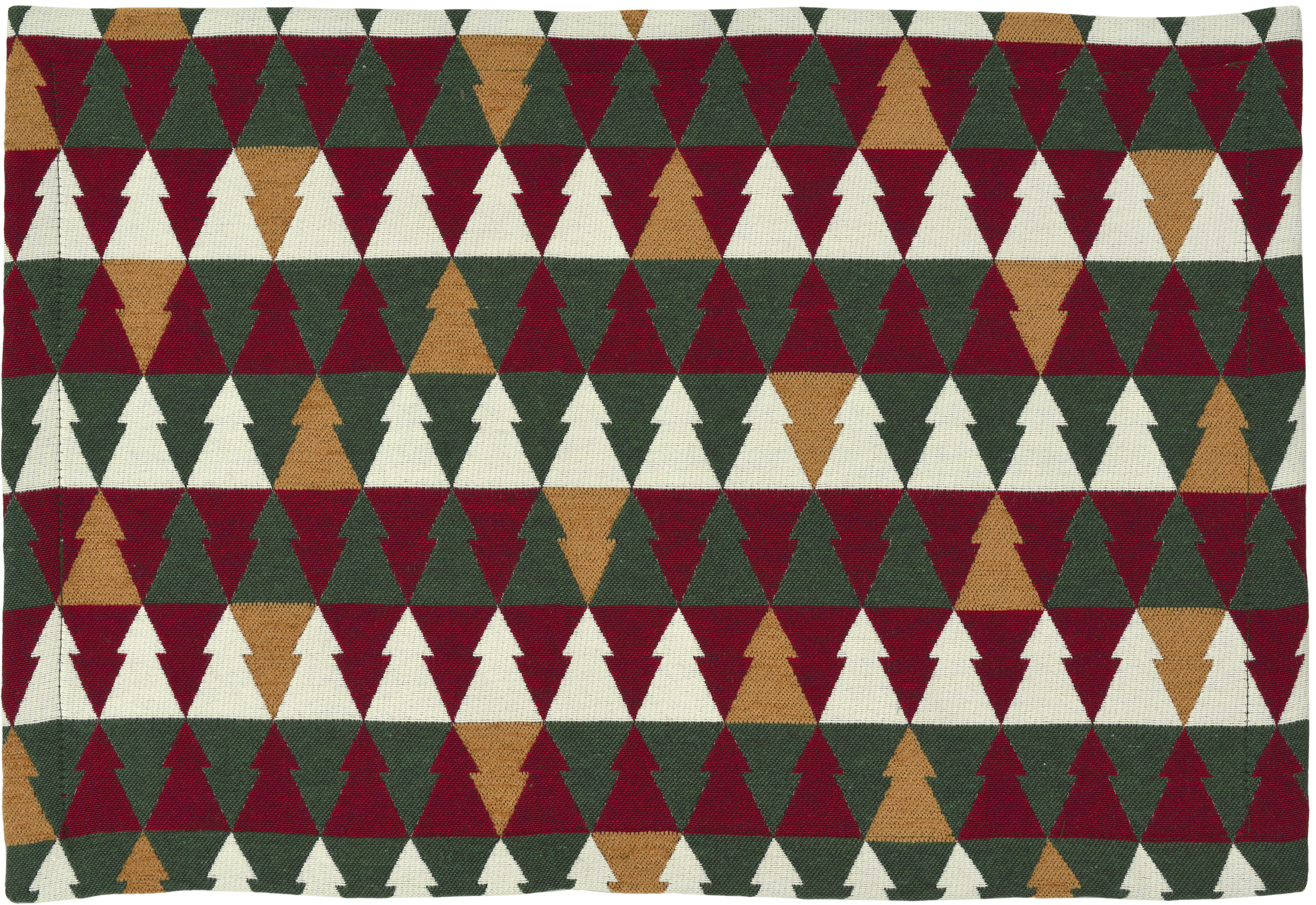 Tischset Jultree - 35x50cm, red/green