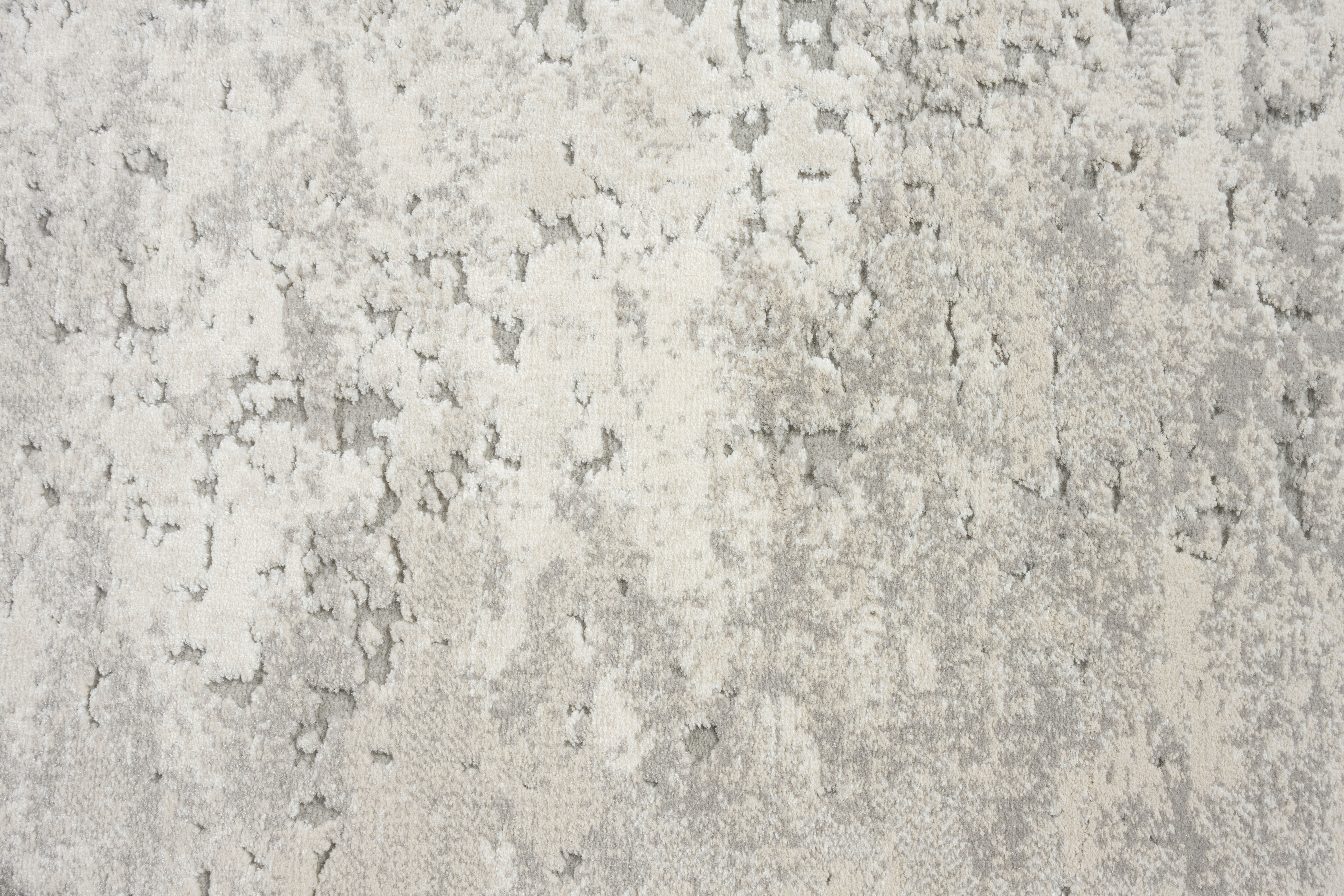 Webteppich, weiß-grau-braun, 133x195 cm - Ranyon