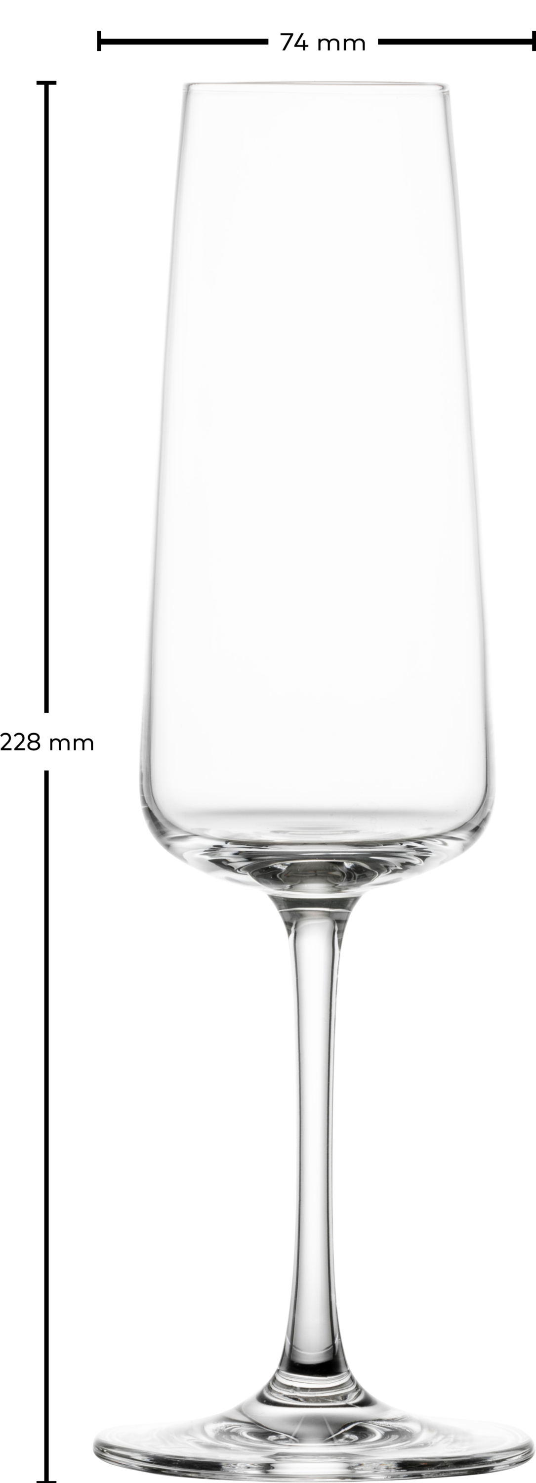 Sektglas MIOVINO 260ml - 4-er Set