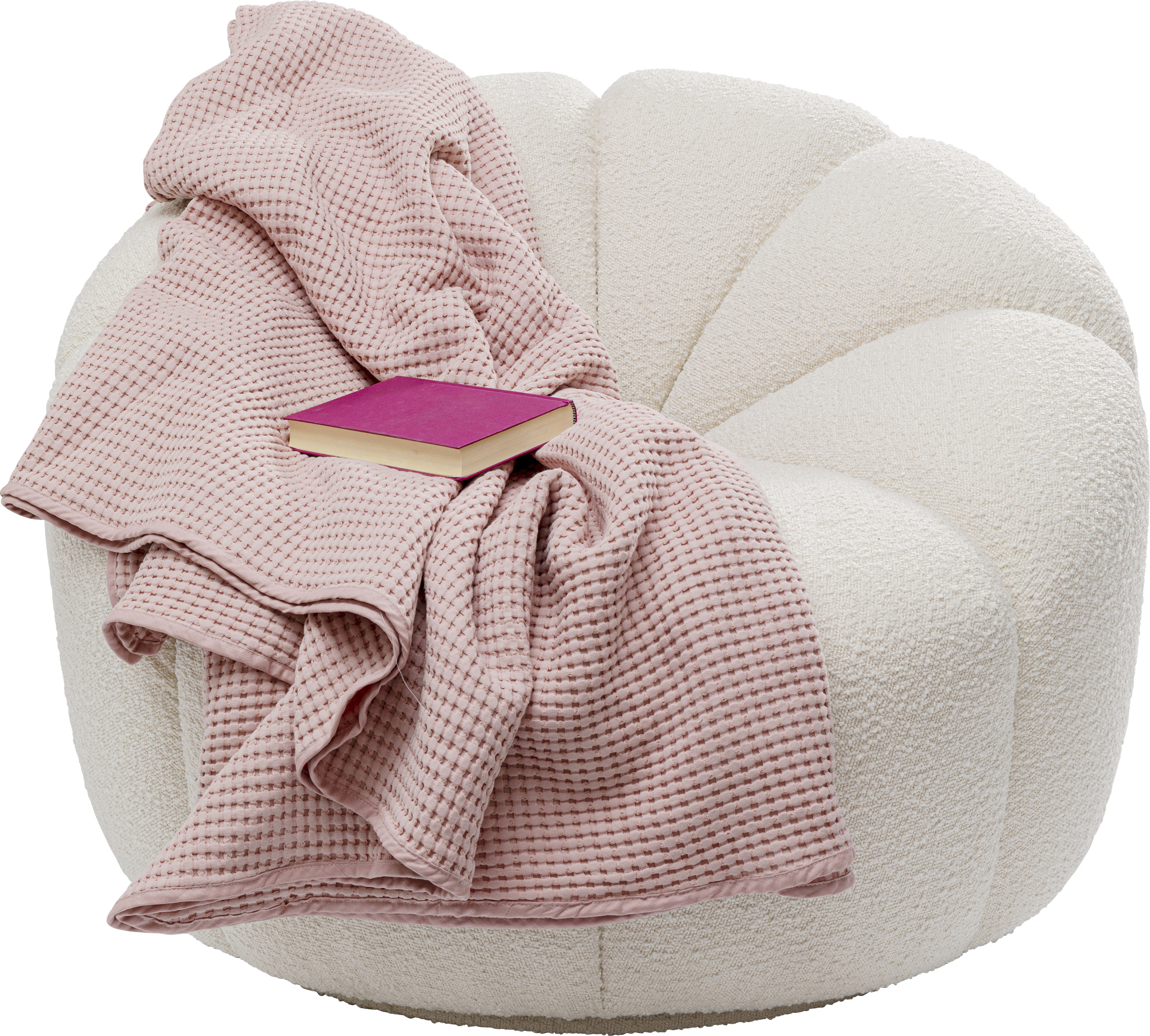 Hocker Peppo Lounge, weiß - Möbel