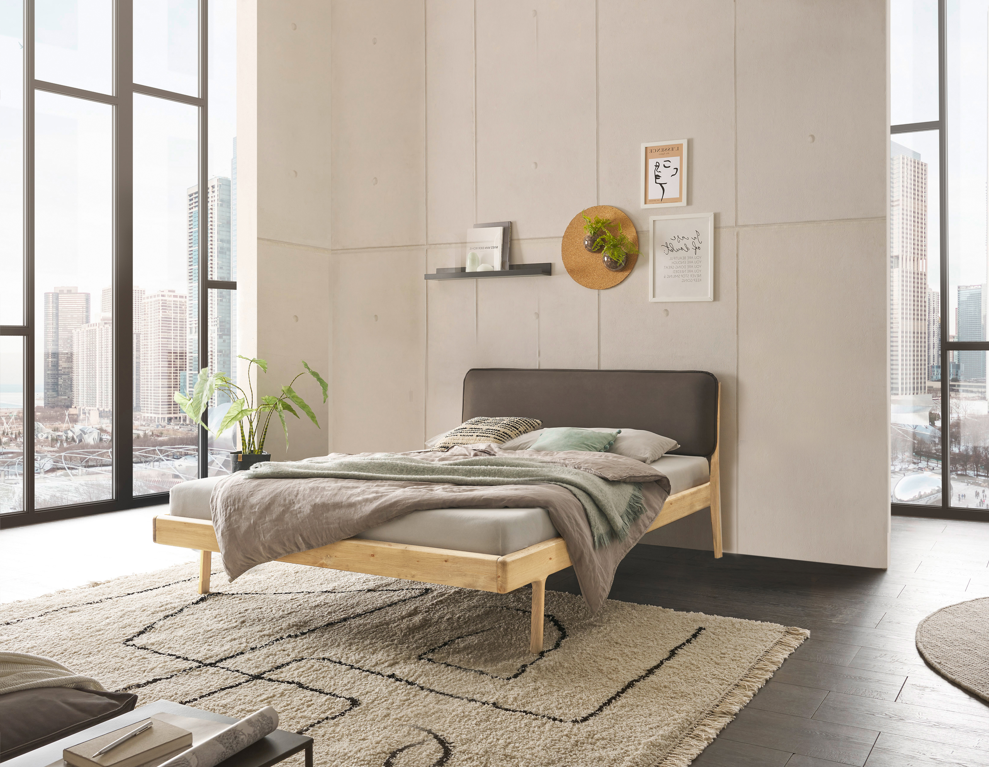 Bett, Fichte Massiv - MyStyle 3024