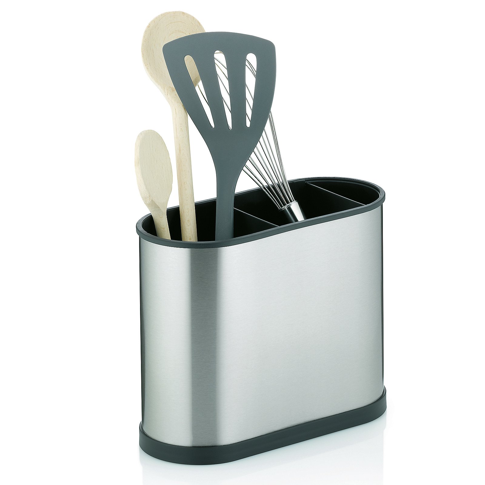 Besteckabtropfer Benito 10x18x22 cm - Edelstahl silber matt