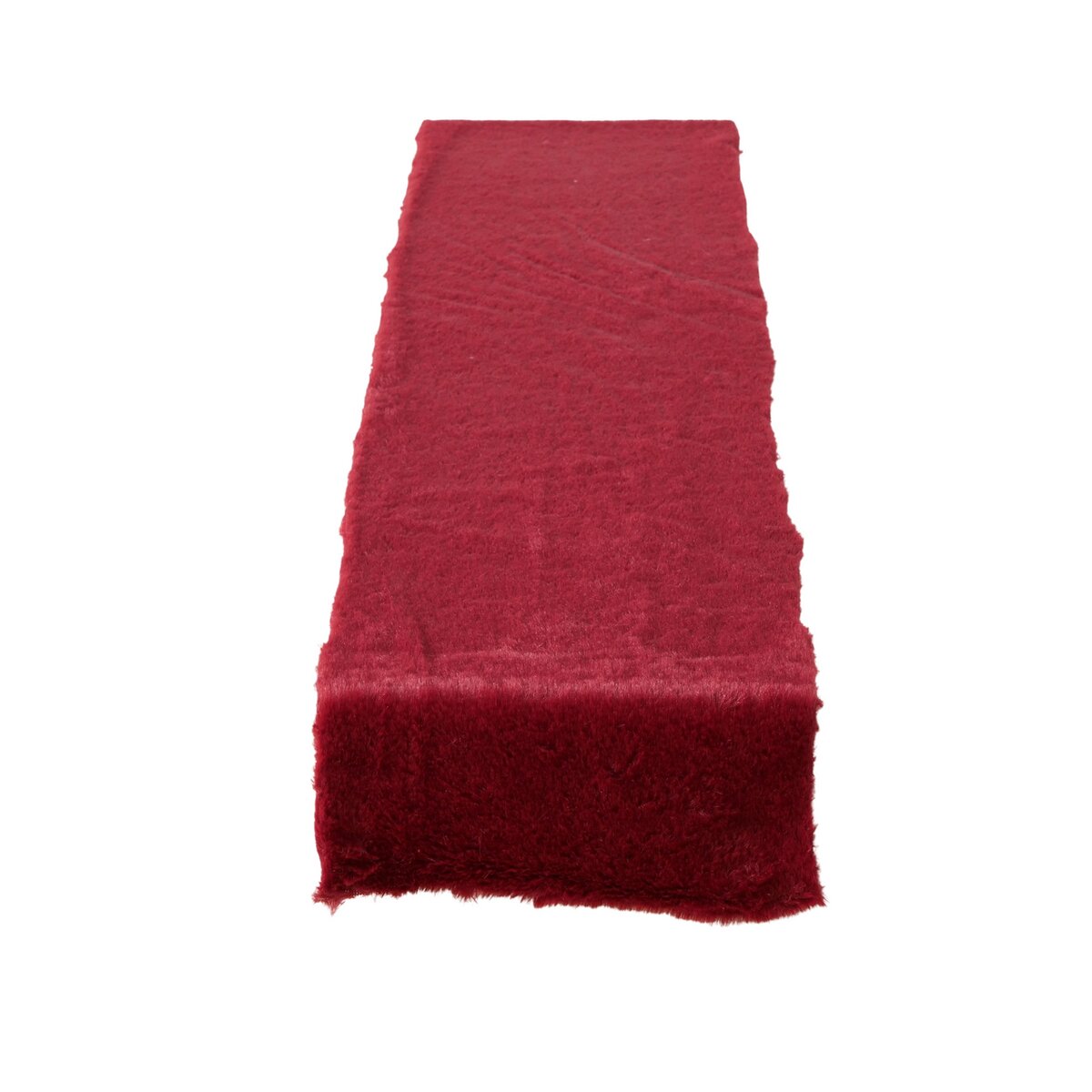 Tischband Furly - B 20,00 cm, Polyester dunkelrot