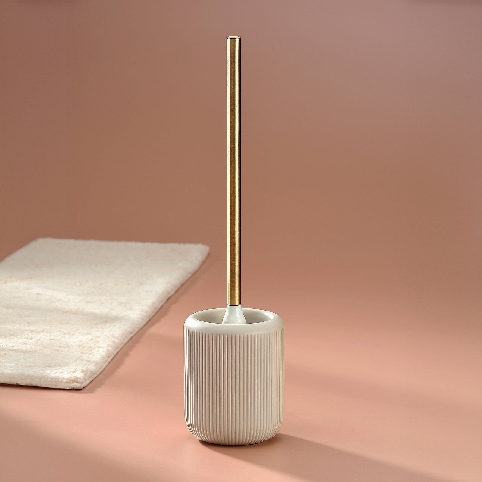 WC-Garnitur Adele 45,5 cm - Keramik silbergrau