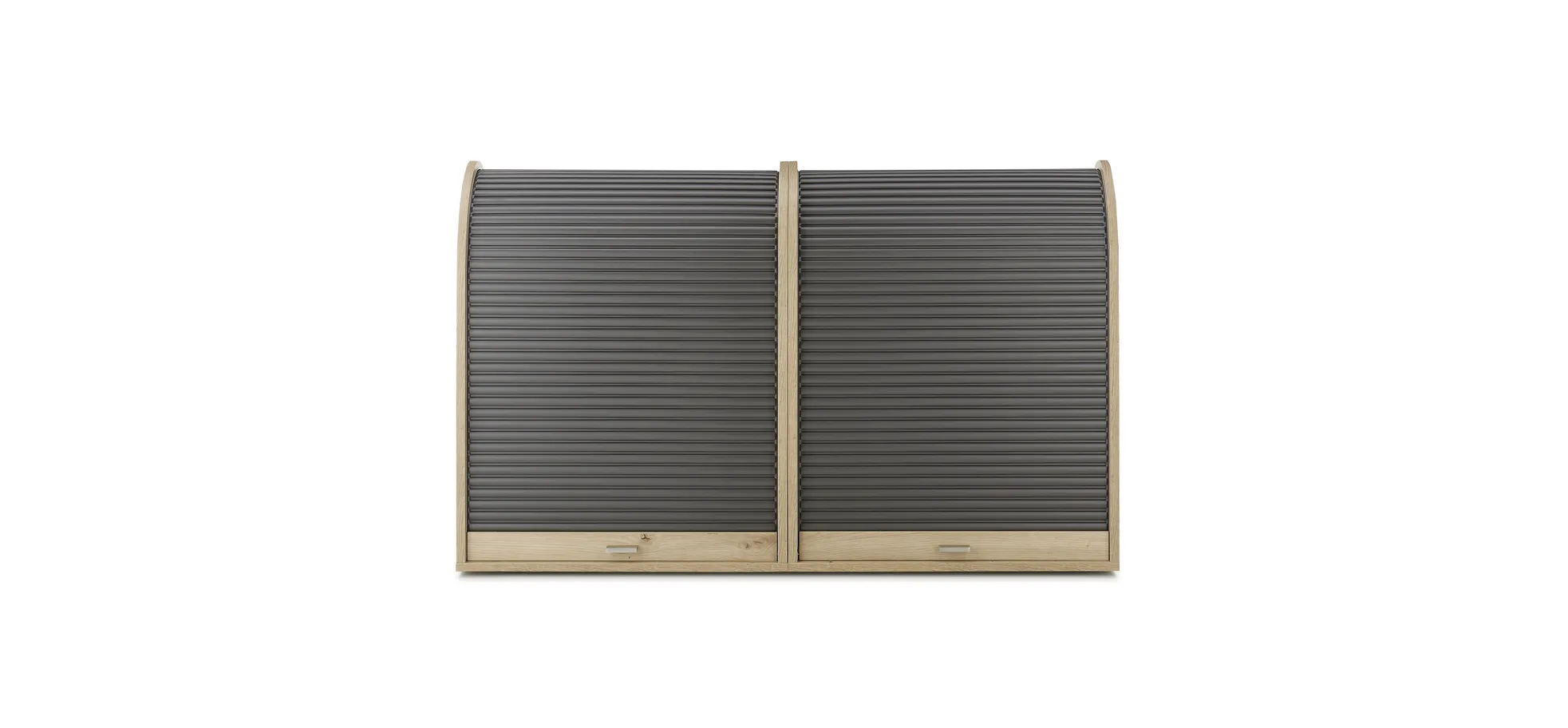 Jalousieschrank - Eiche Nachbildung, Graphit Jalousieschrank - Eiche Nachbildung, Graphit
