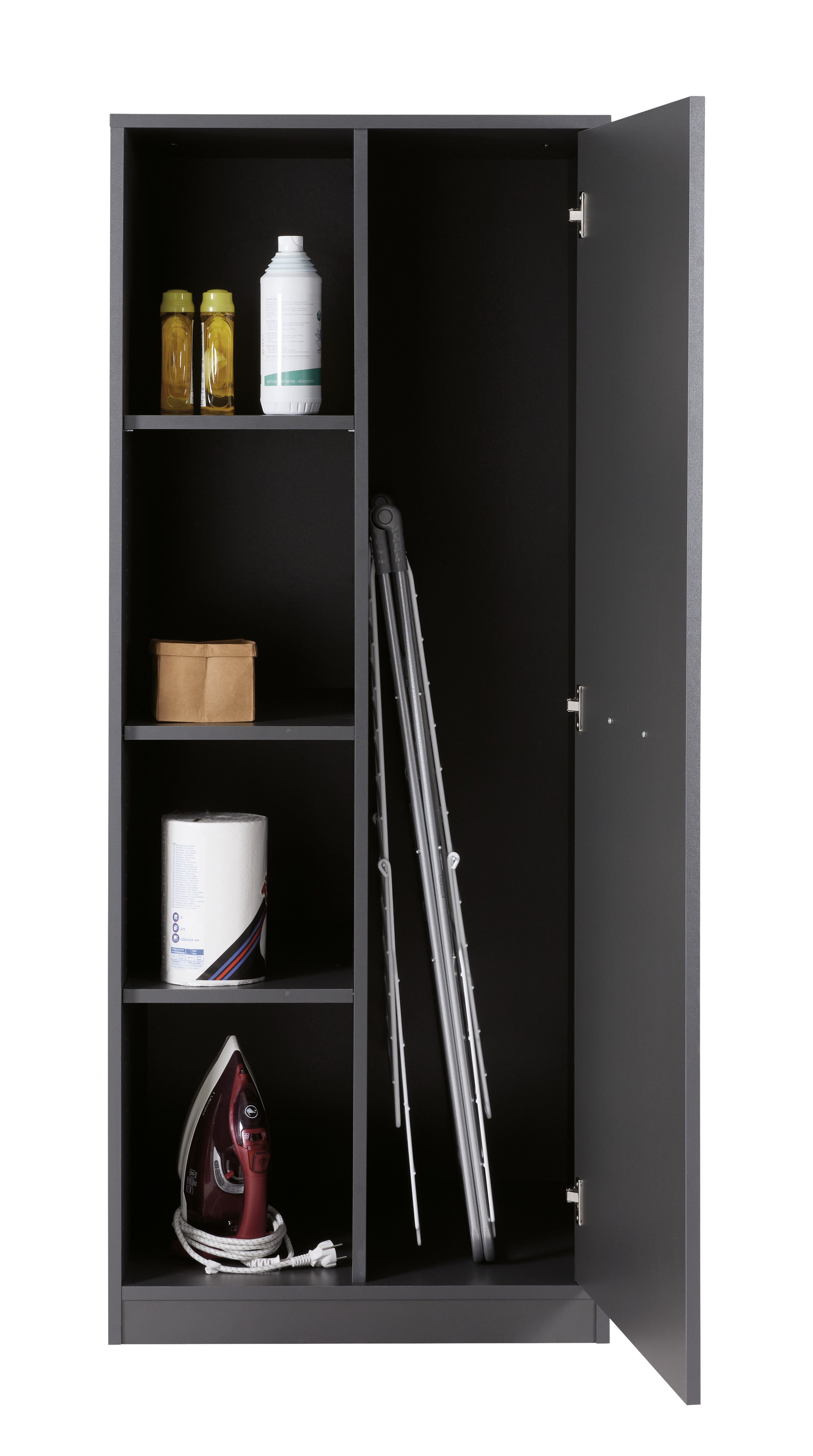 Haushaltsschrank, Anthrazit - MyStyle 9005