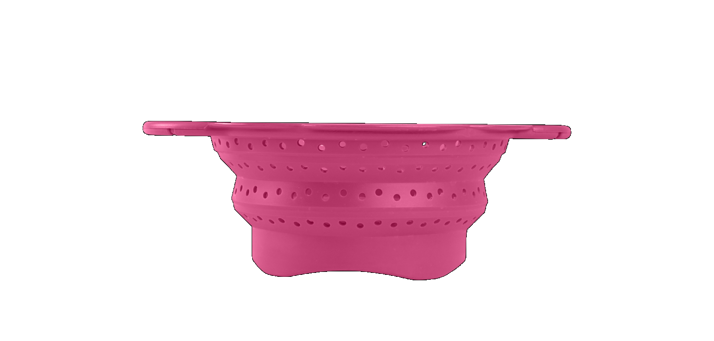 Faltsieb S - pink