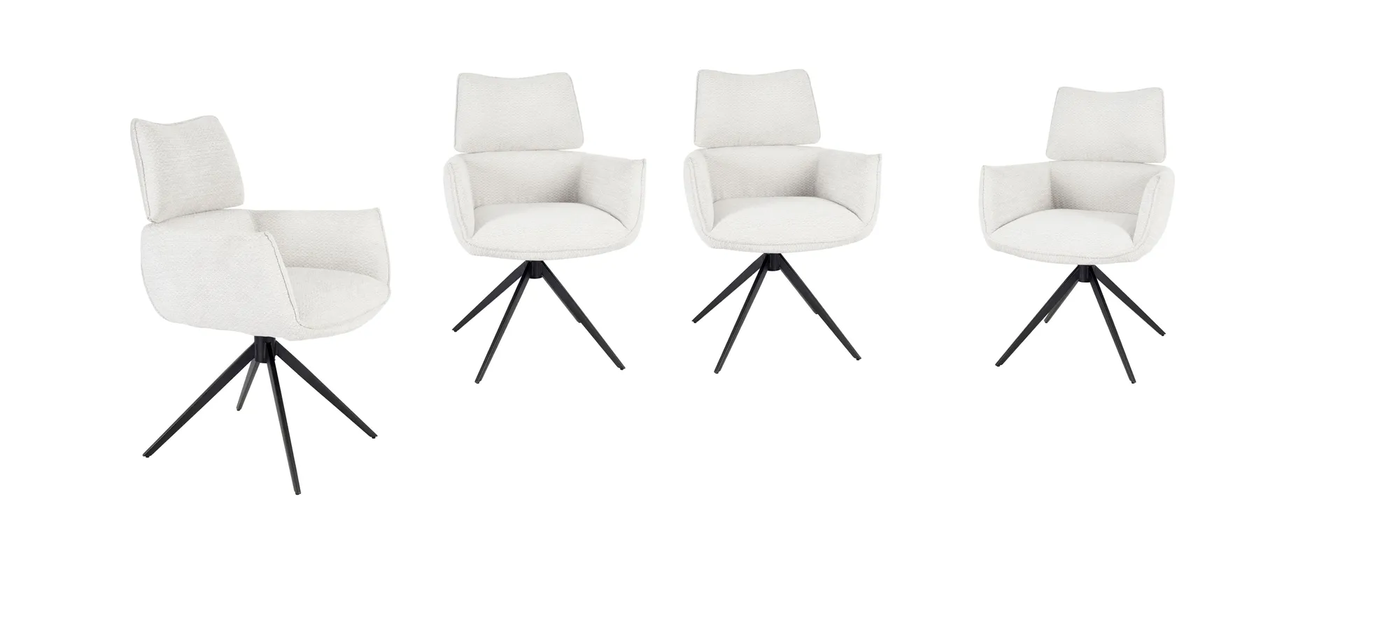 Armlehnstuhl, drehbar 360° autoreturn - Margit