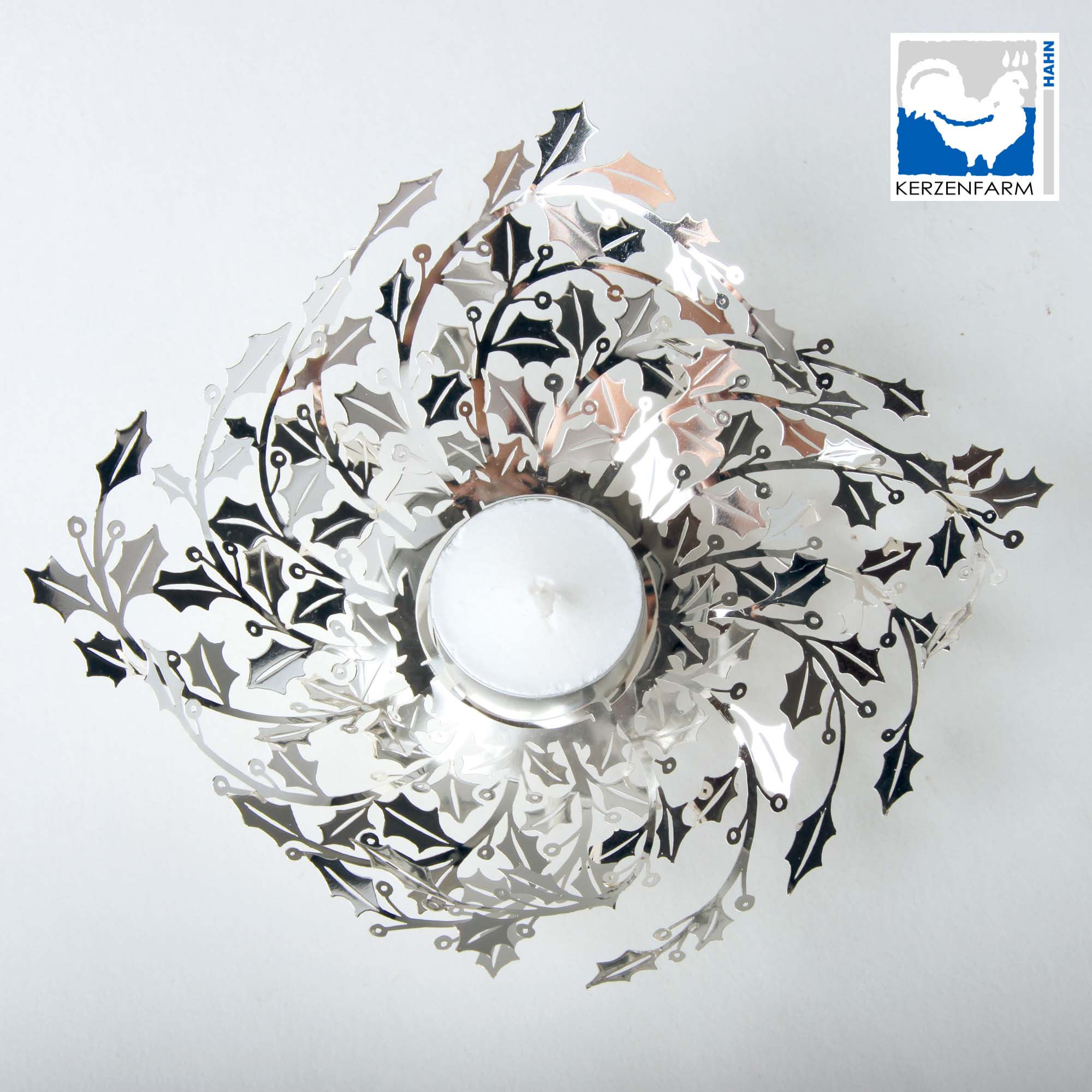 Teelichthalter Lichterzauber - 135x135x20mm