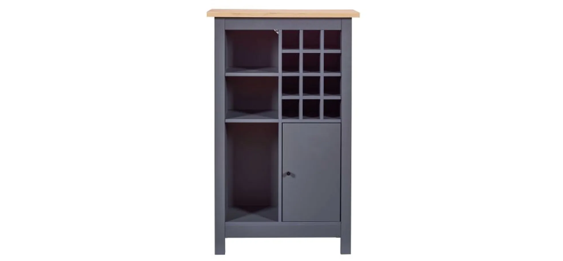 Weinschrank, Anthrazit, für 12 Weinflaschen - MyStyle 9003